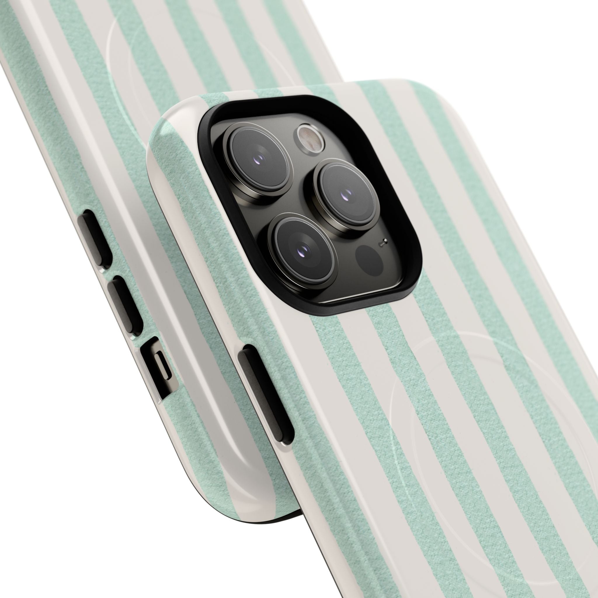 The Watercolor Mint Stripe