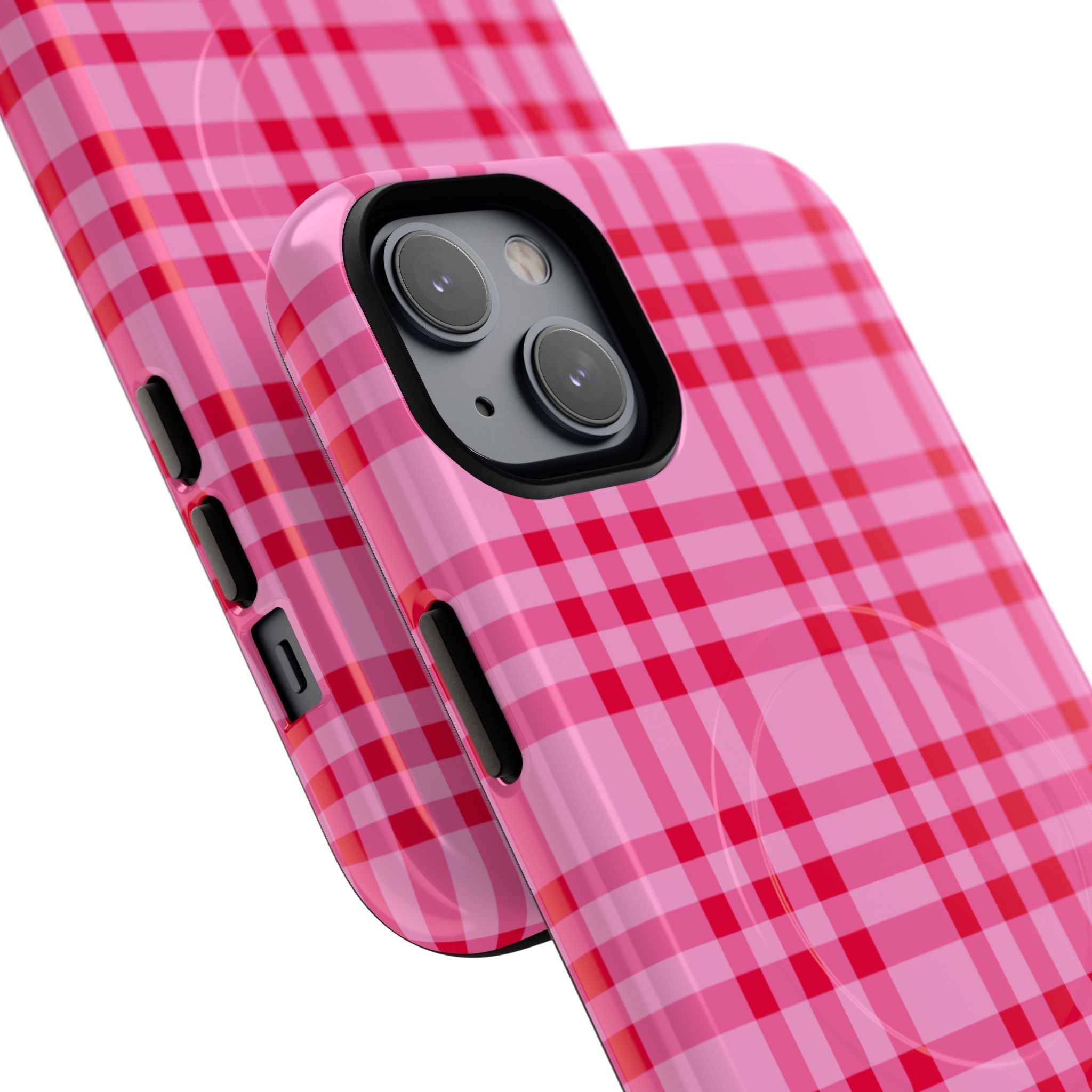 The Bold Pink Checkered Classic
