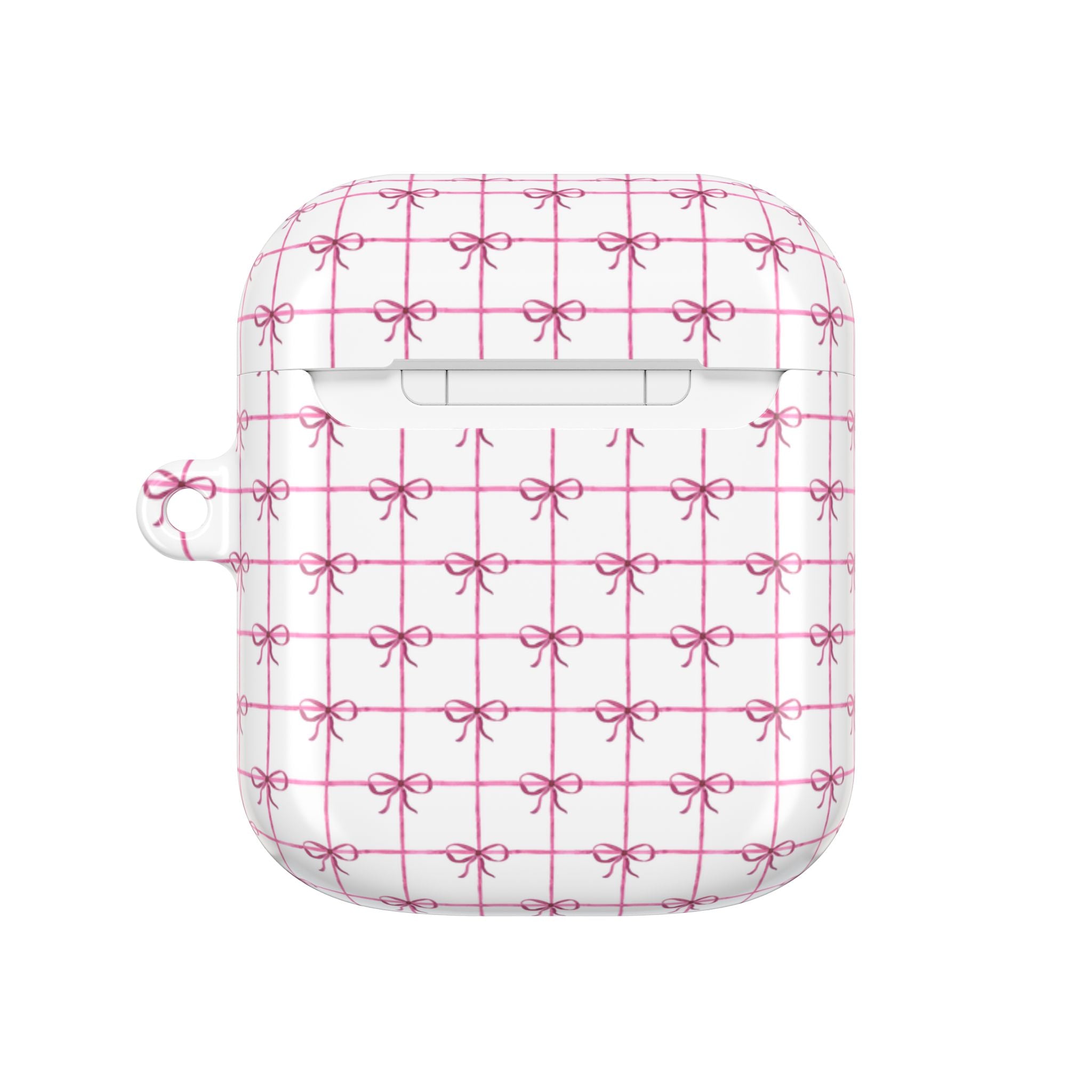 Pink Checkered Ribbon Grid