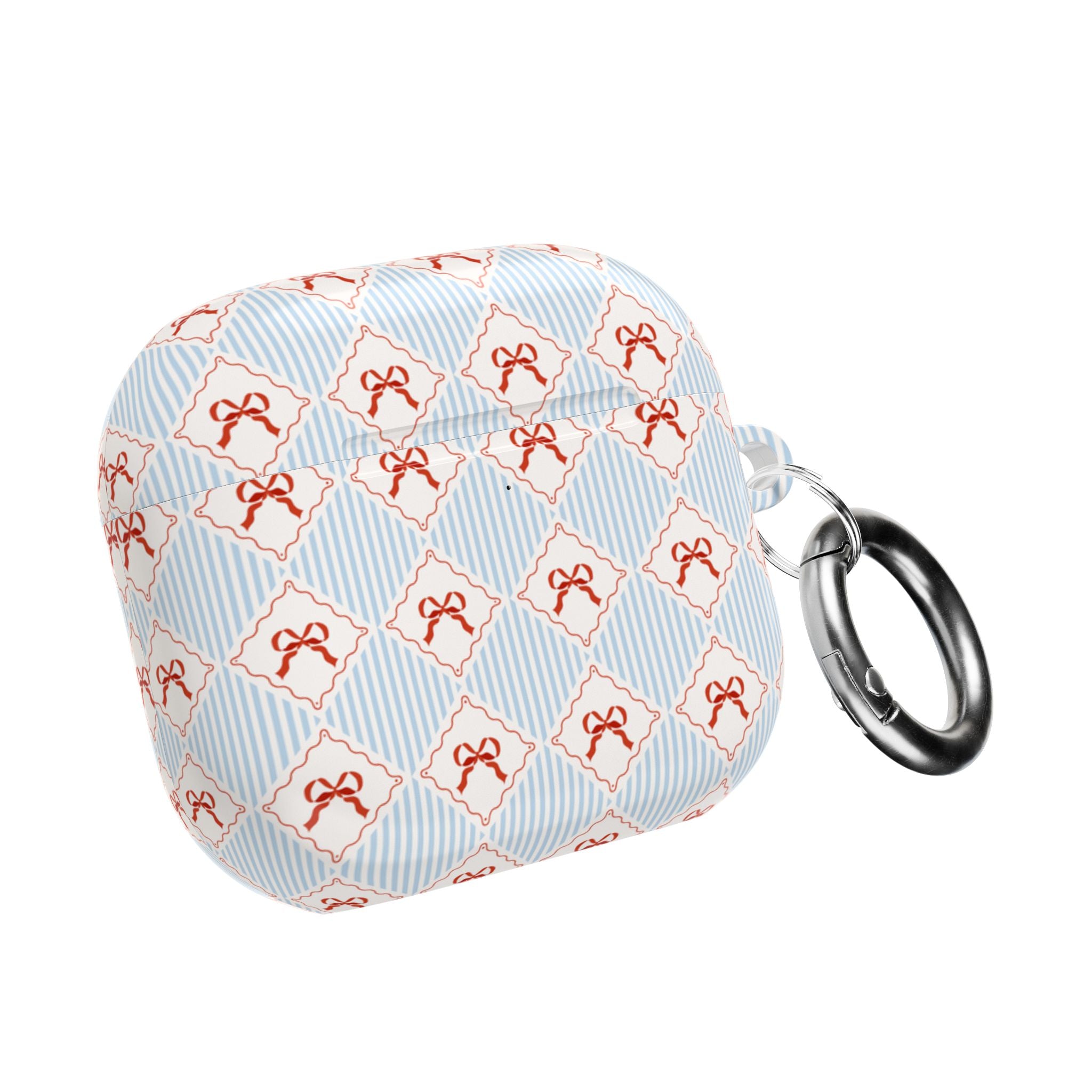 Striped Checkered Ribbon Frame