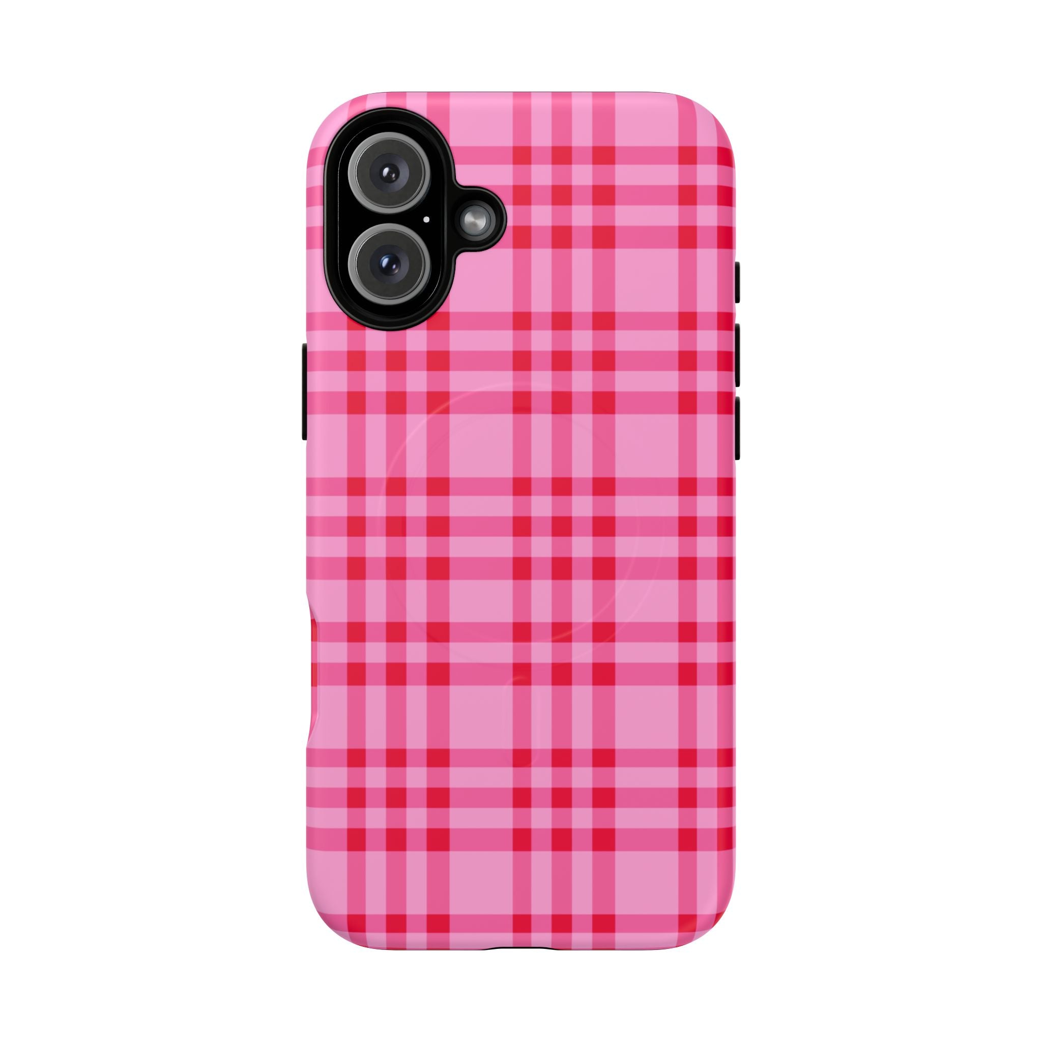 The Bold Pink Checkered Classic