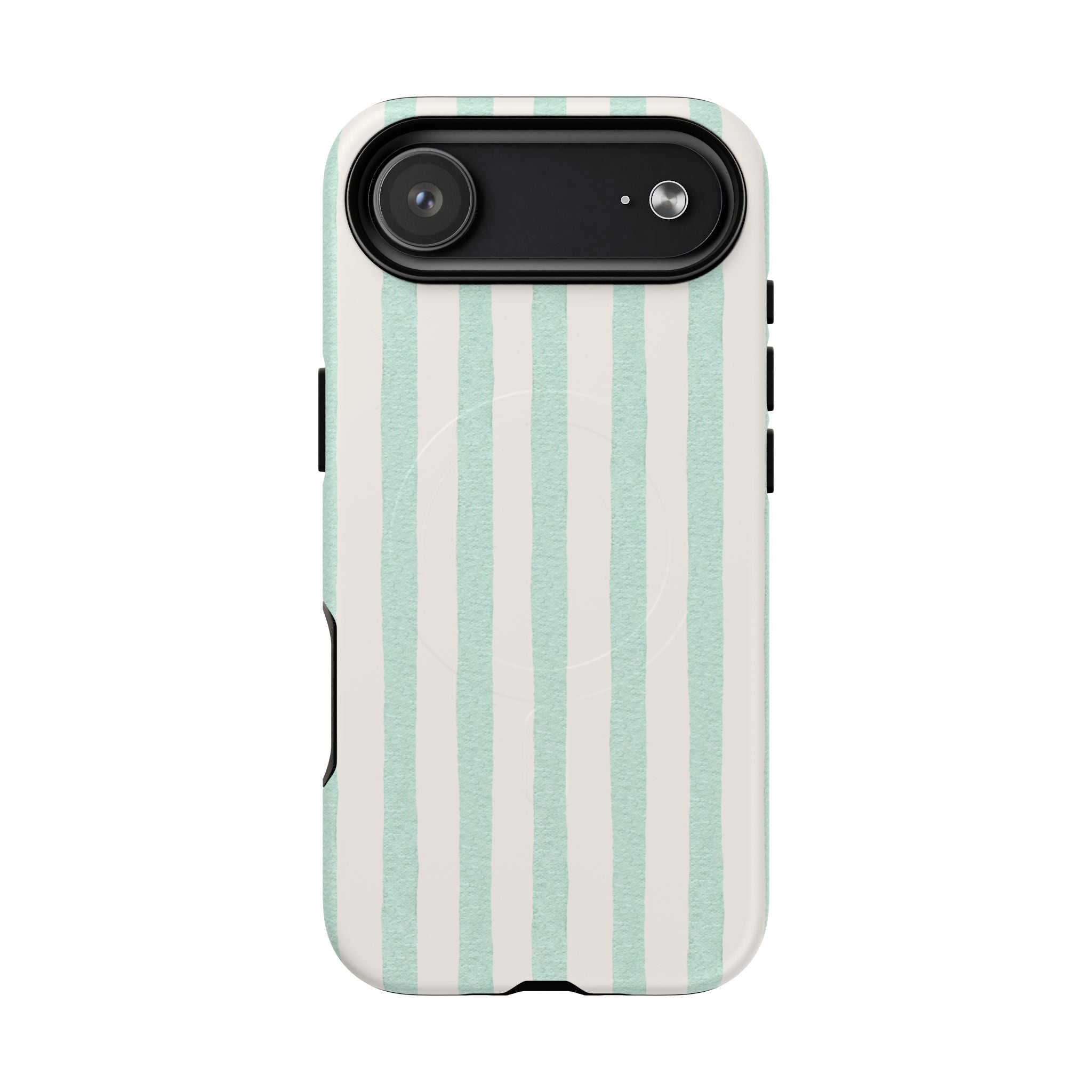 The Watercolor Mint Stripe