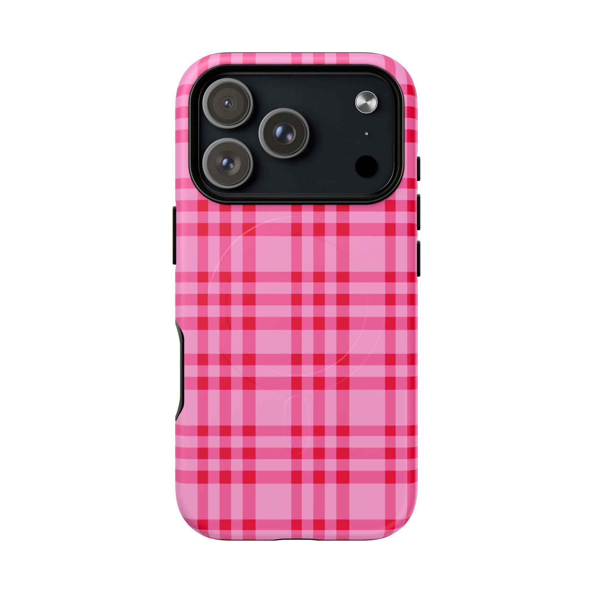 The Bold Pink Checkered Classic