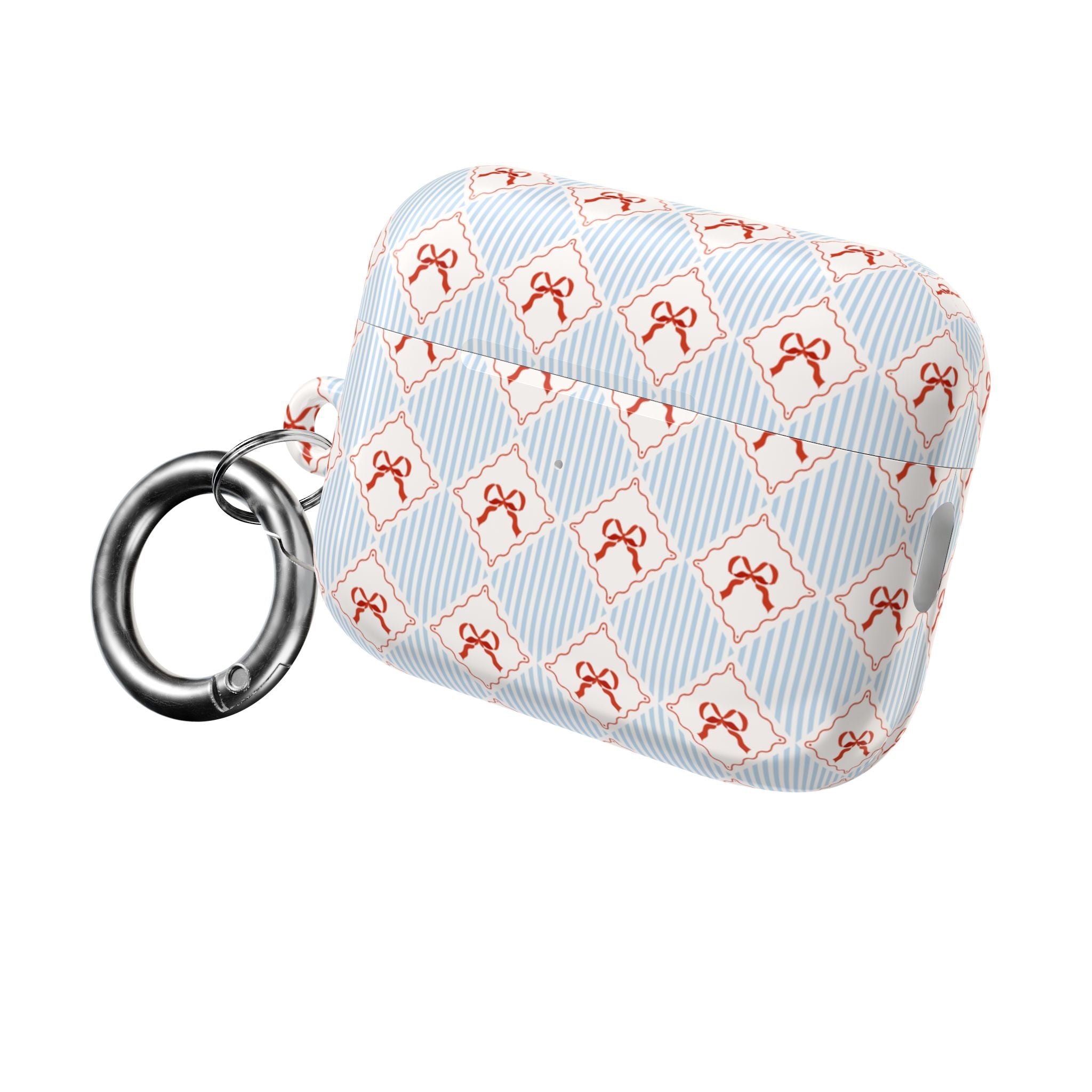 Striped Checkered Ribbon Frame