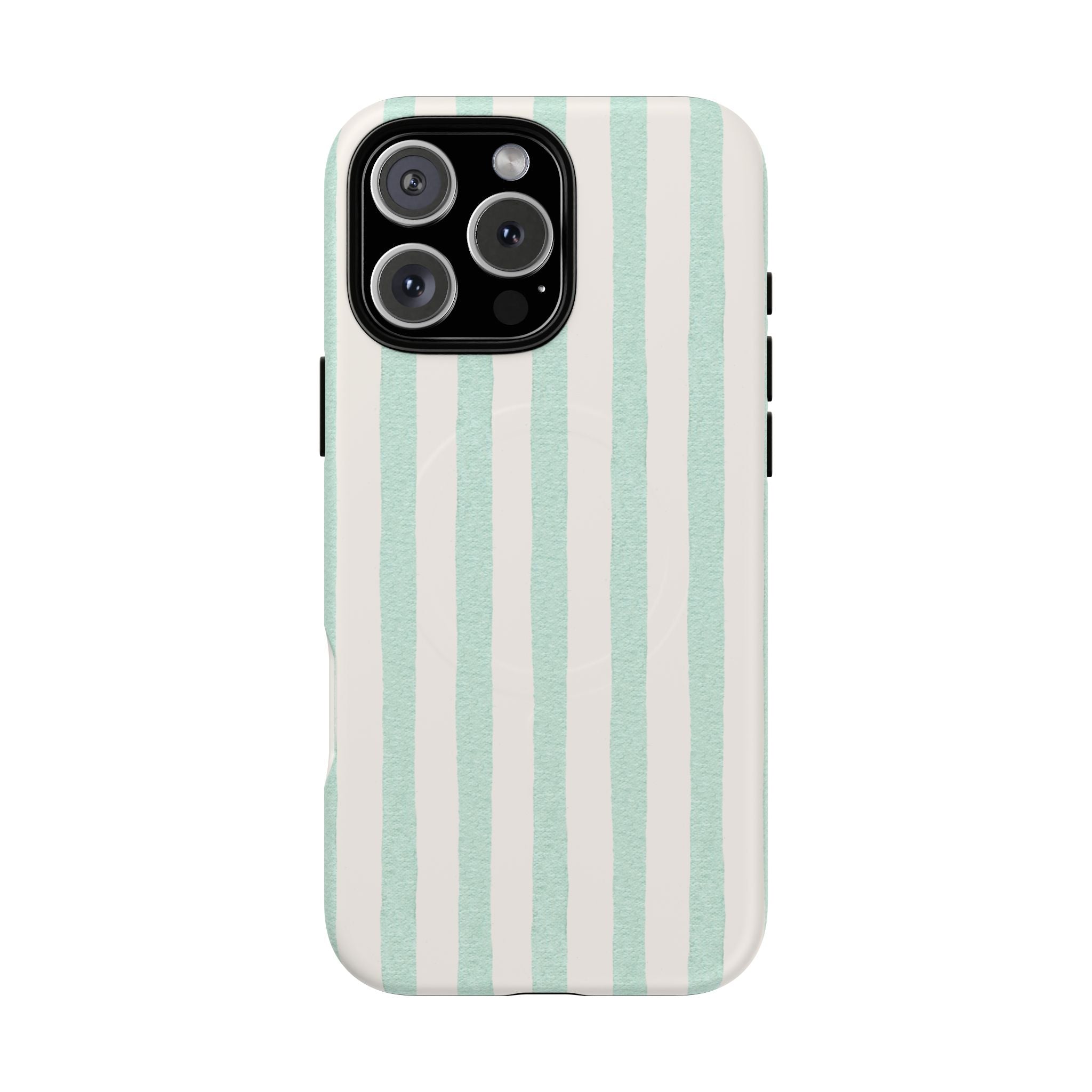 The Watercolor Mint Stripe
