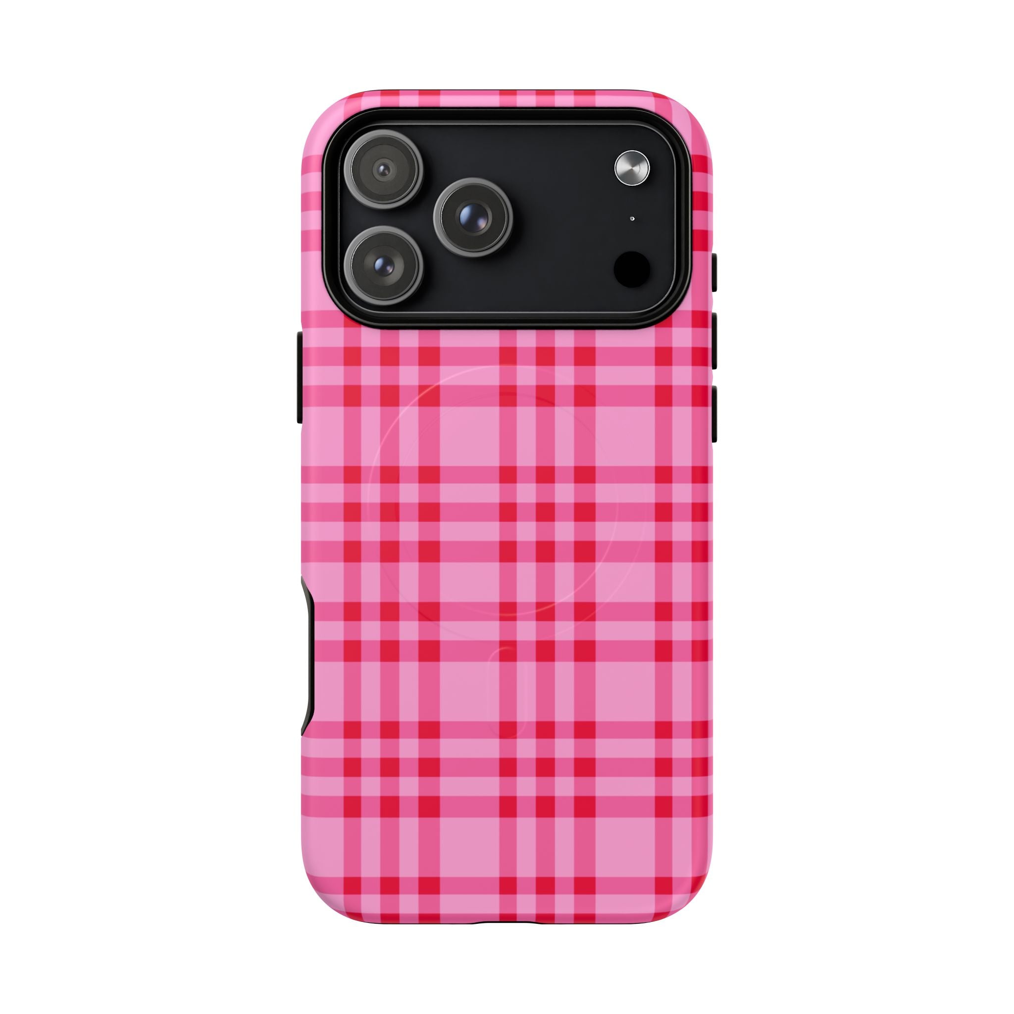 The Bold Pink Checkered Classic