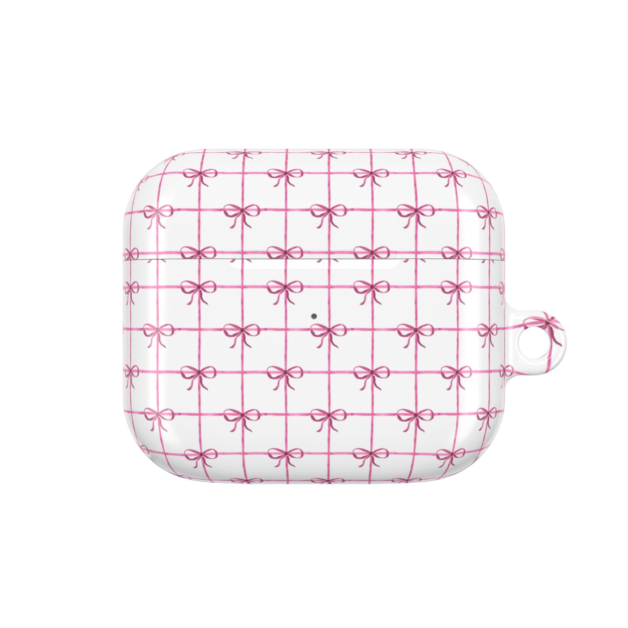 Pink Checkered Ribbon Grid