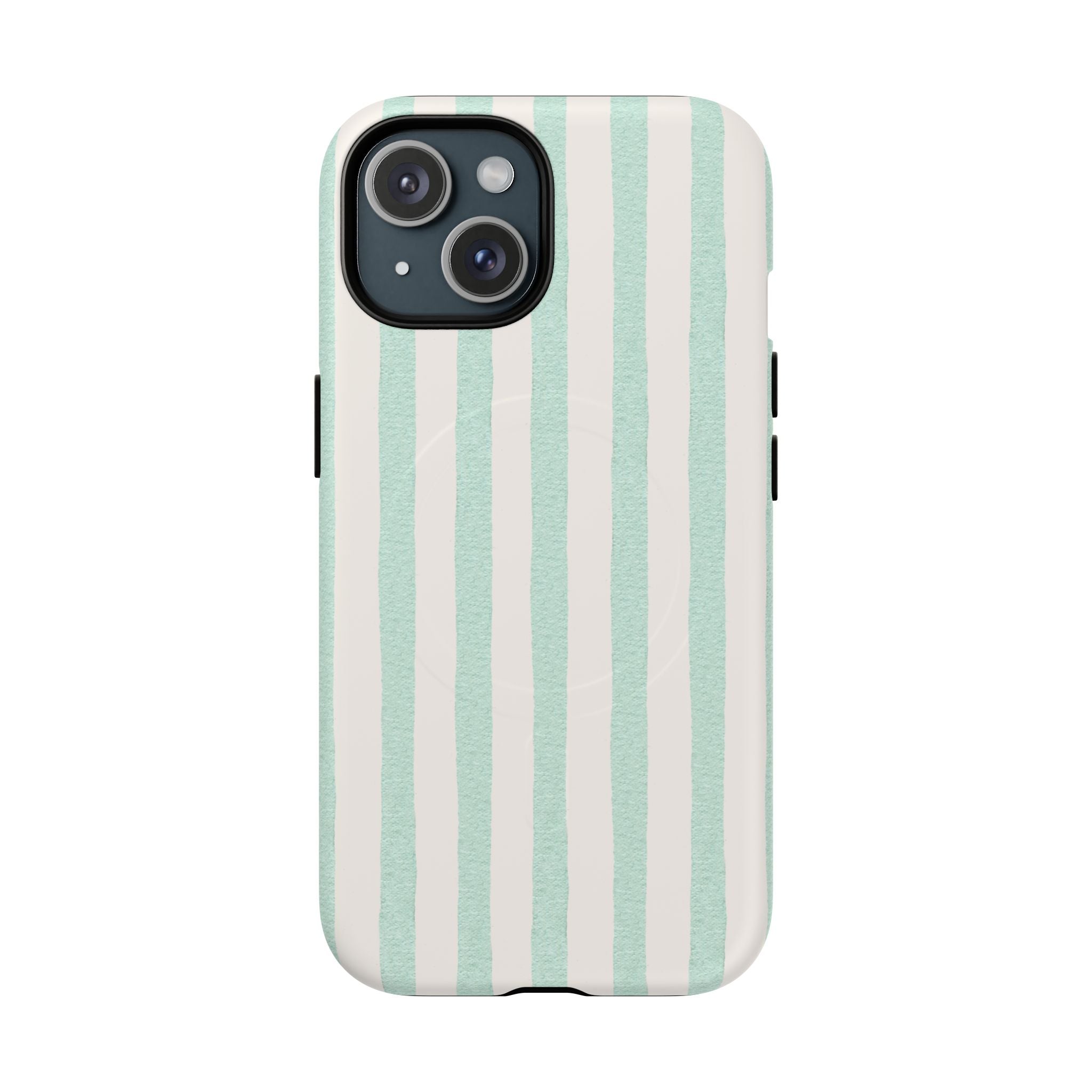 The Watercolor Mint Stripe