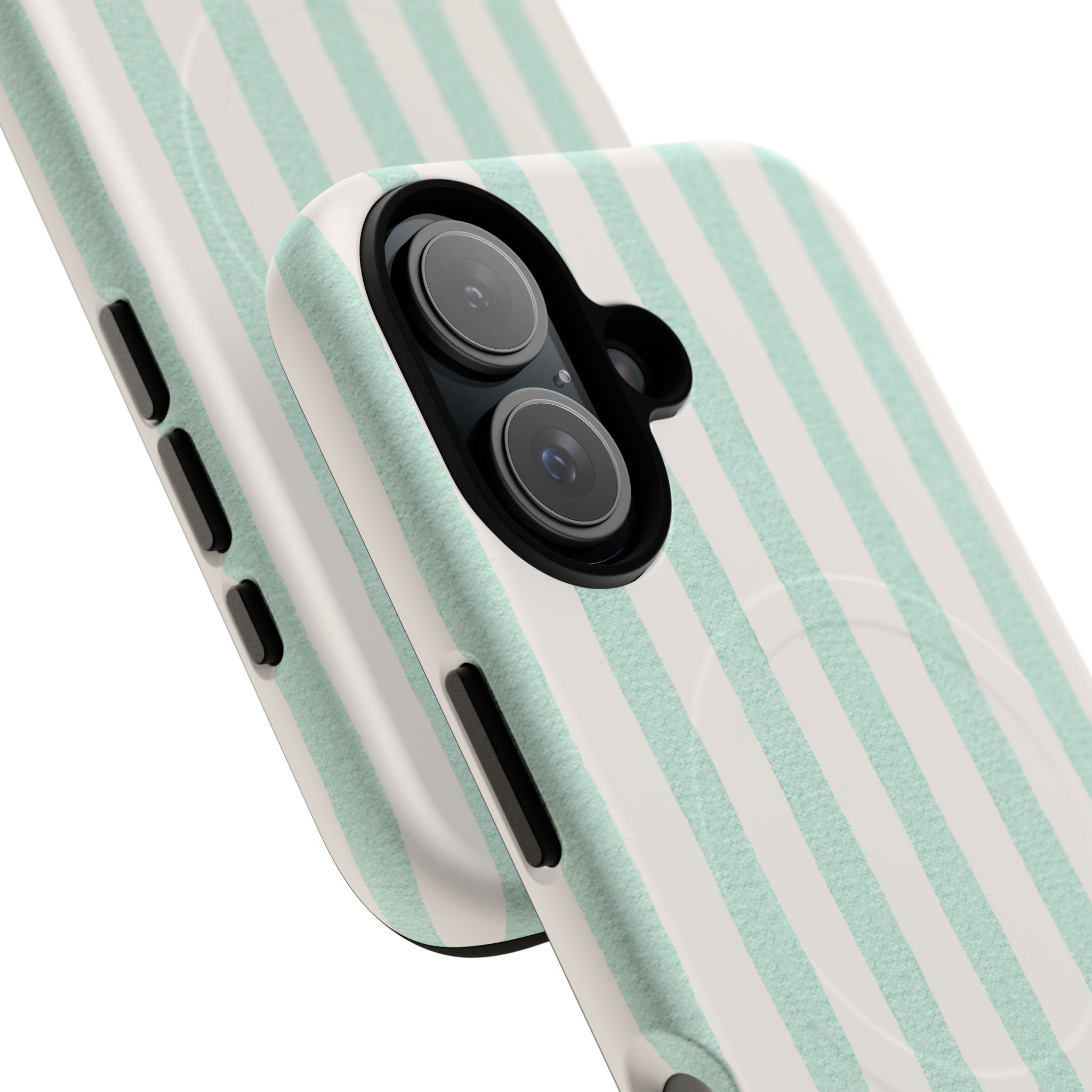 The Watercolor Mint Stripe