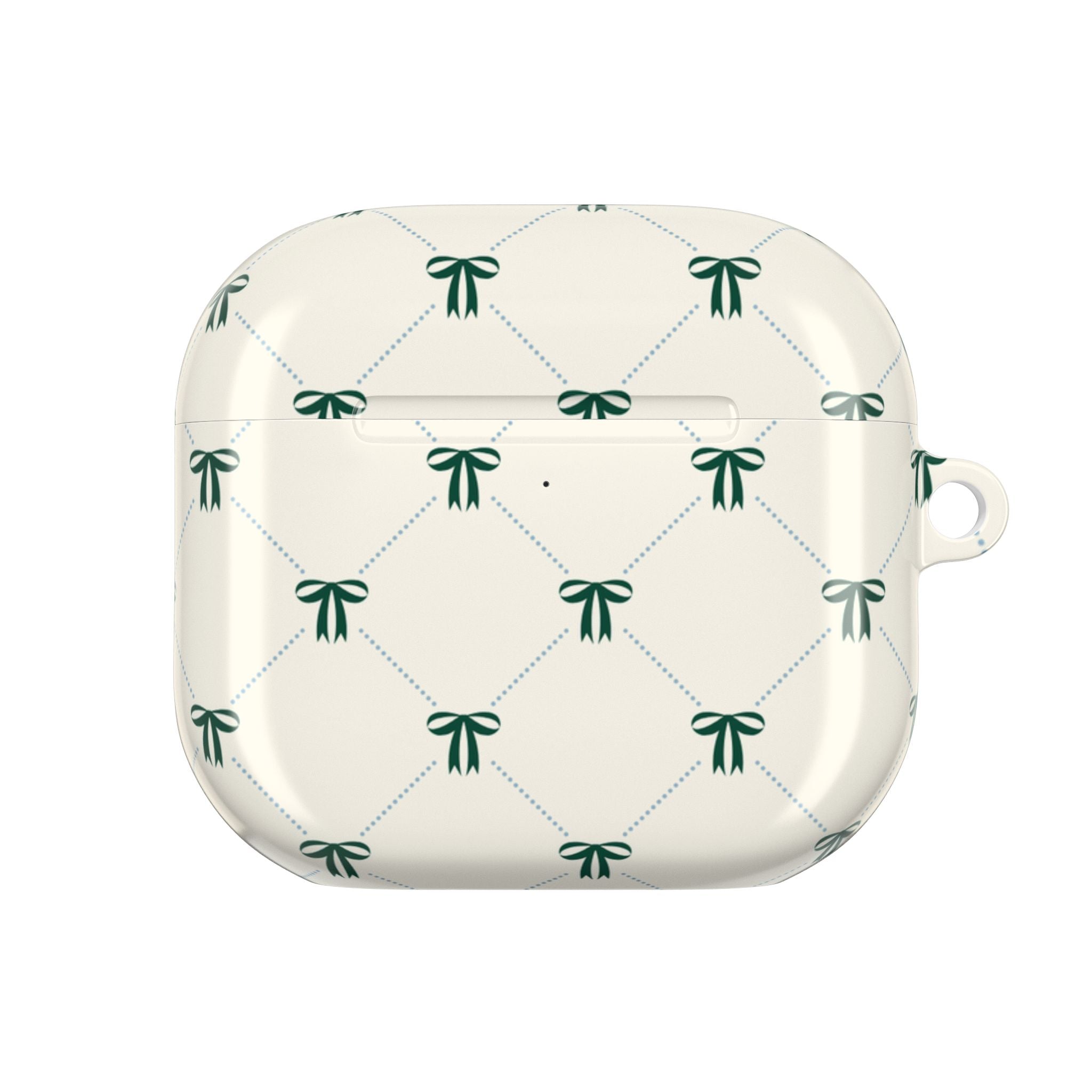 Checkered Ribbon Charm