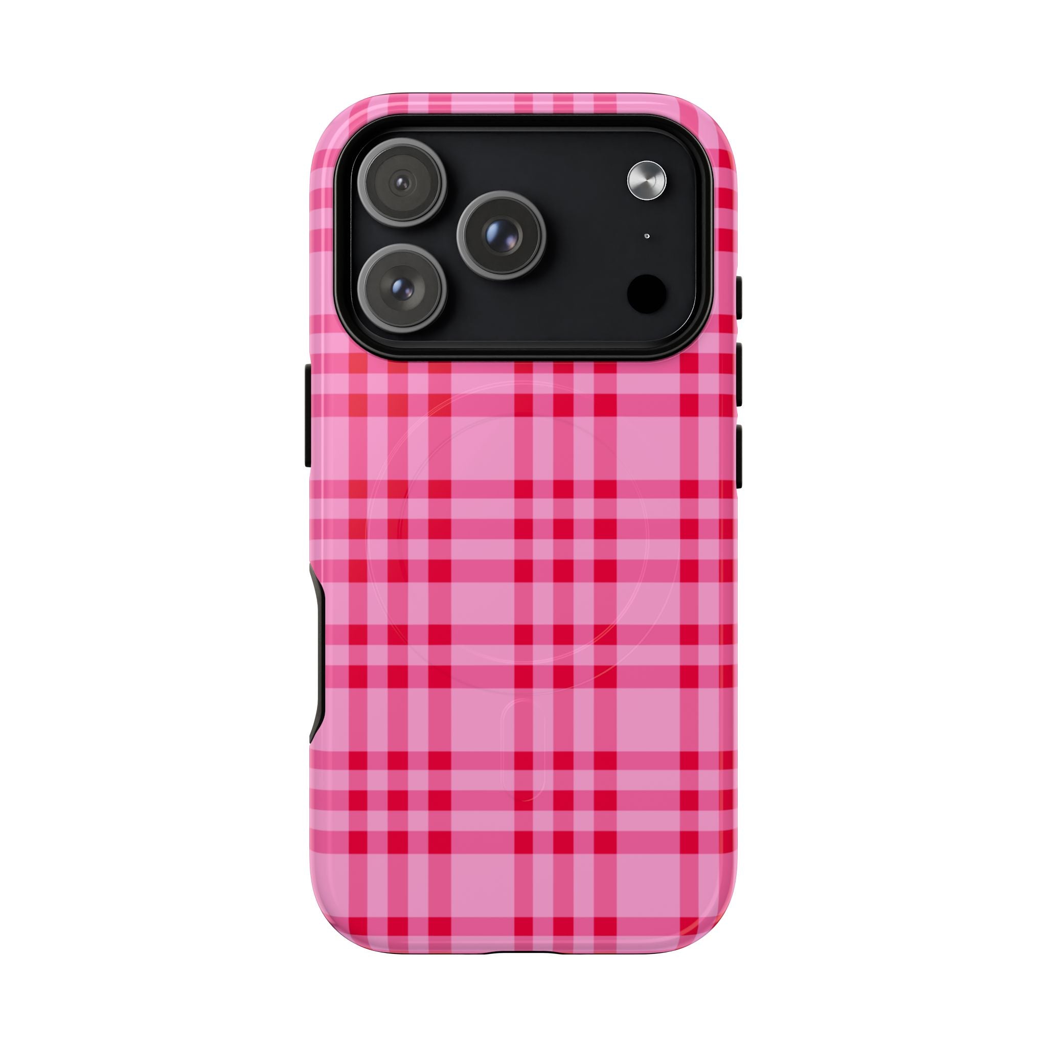 The Bold Pink Checkered Classic