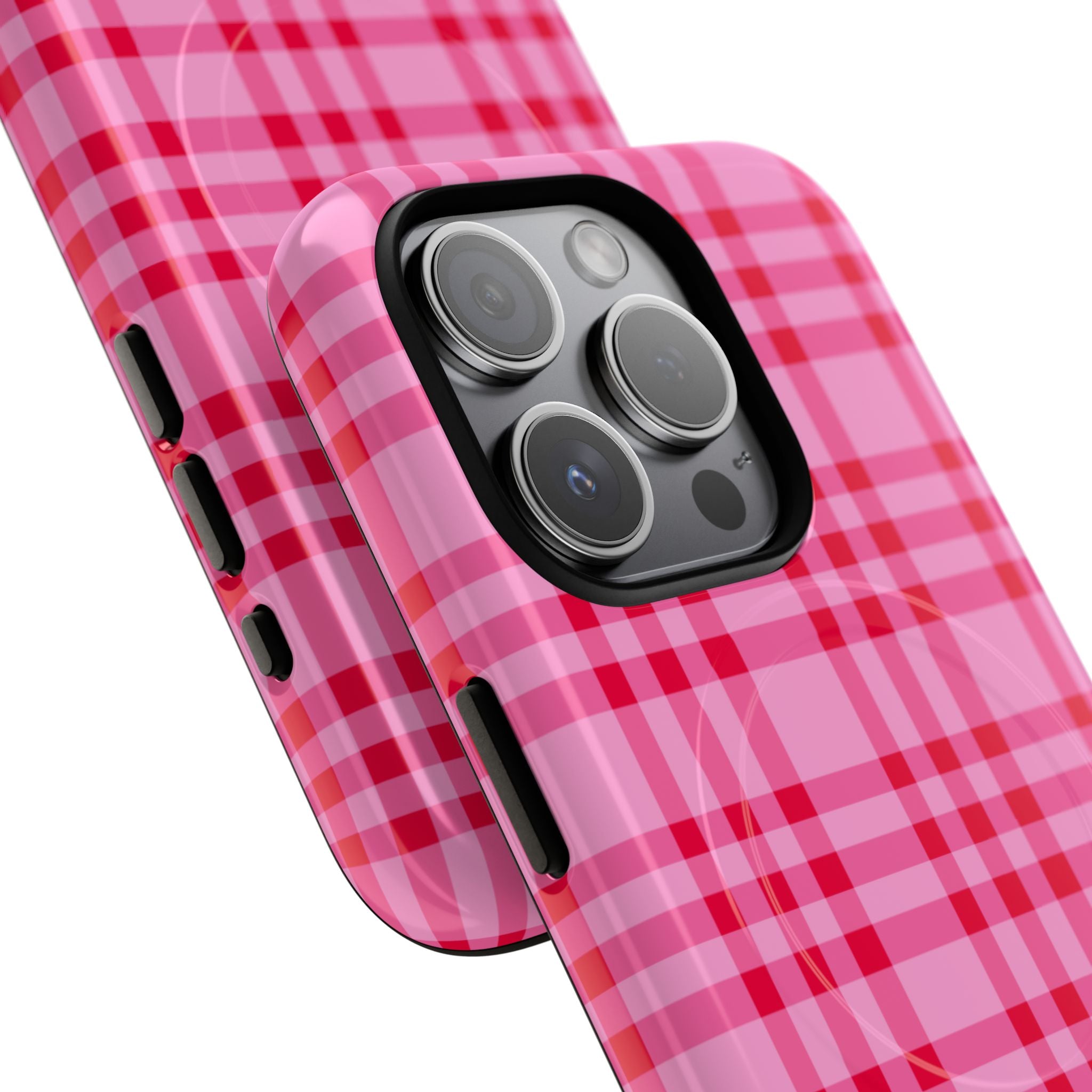 The Bold Pink Checkered Classic