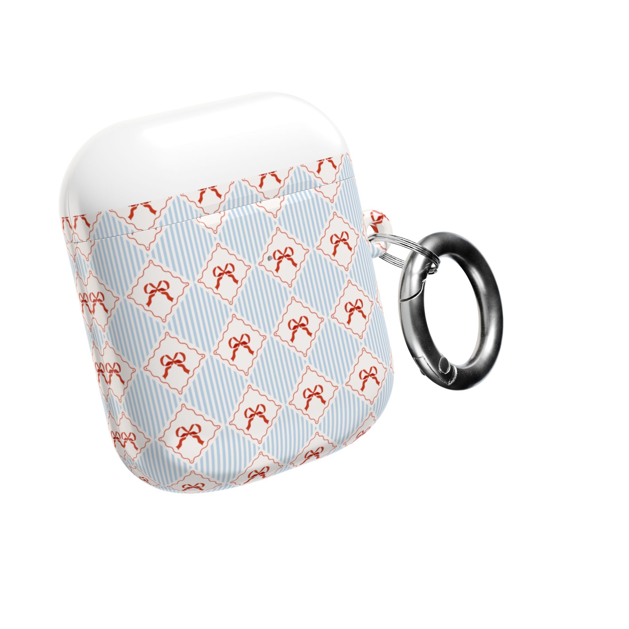 Striped Checkered Ribbon Frame