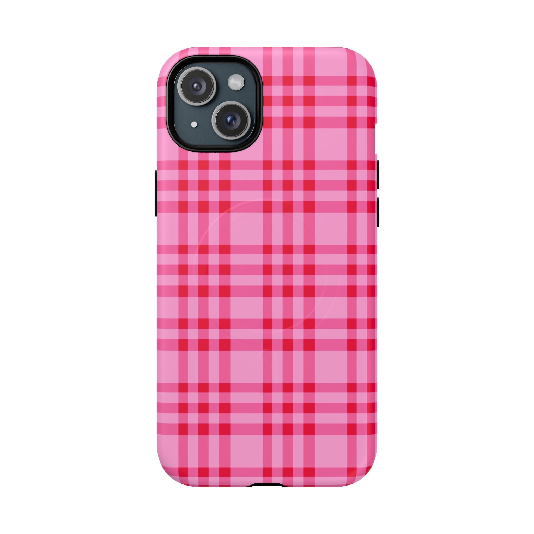 The Bold Pink Checkered Classic