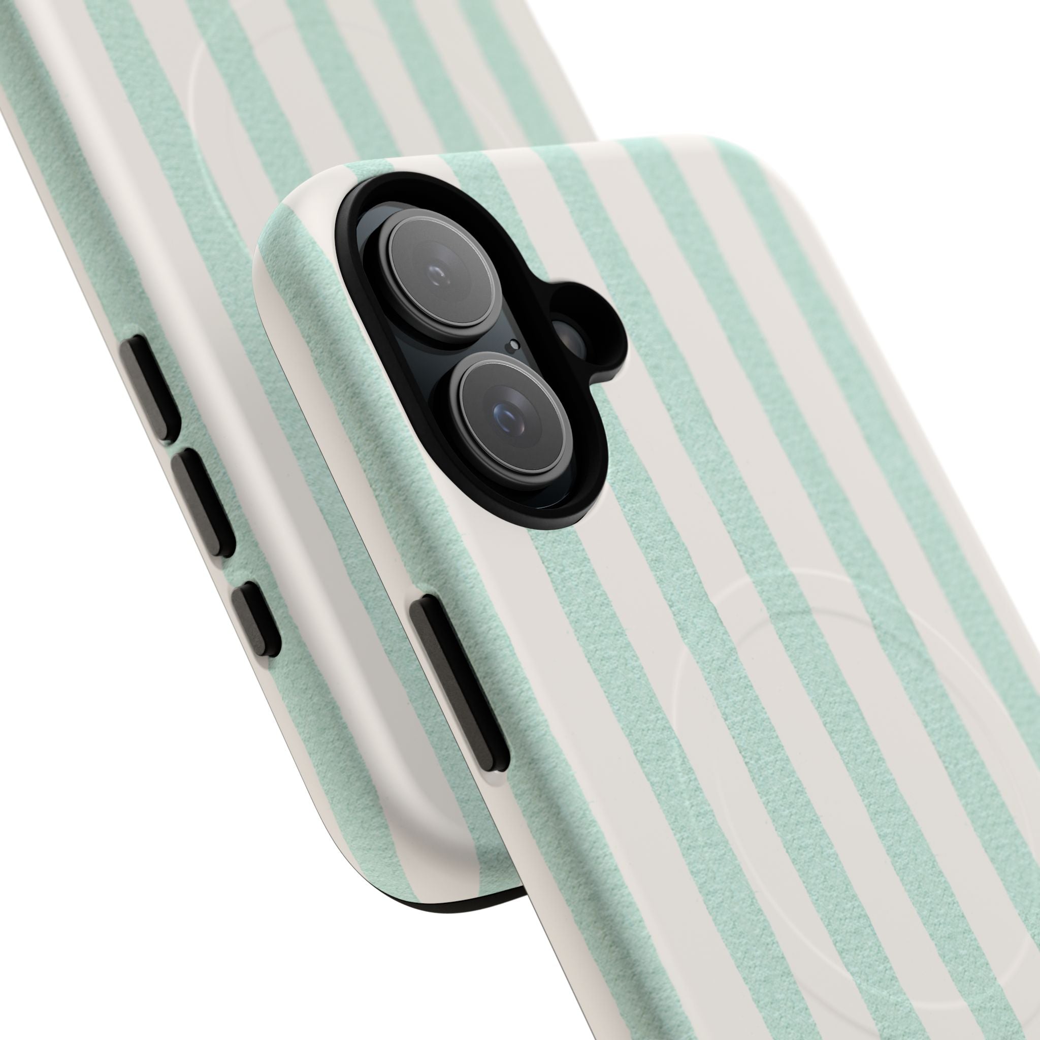 The Watercolor Mint Stripe