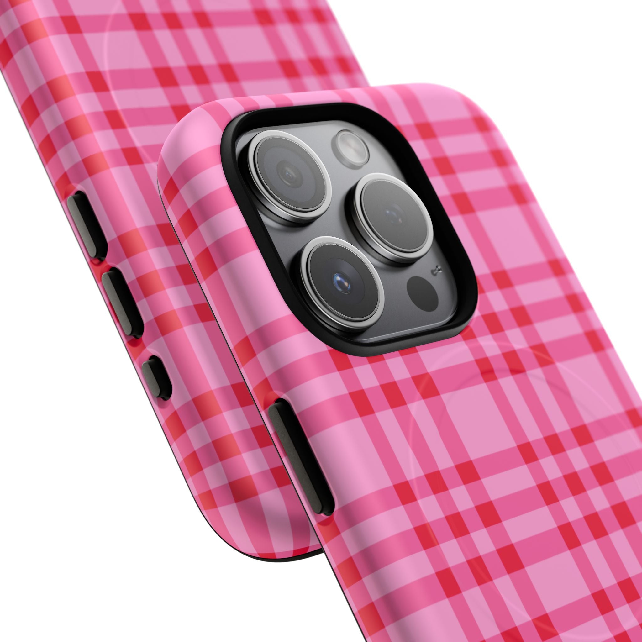 The Bold Pink Checkered Classic