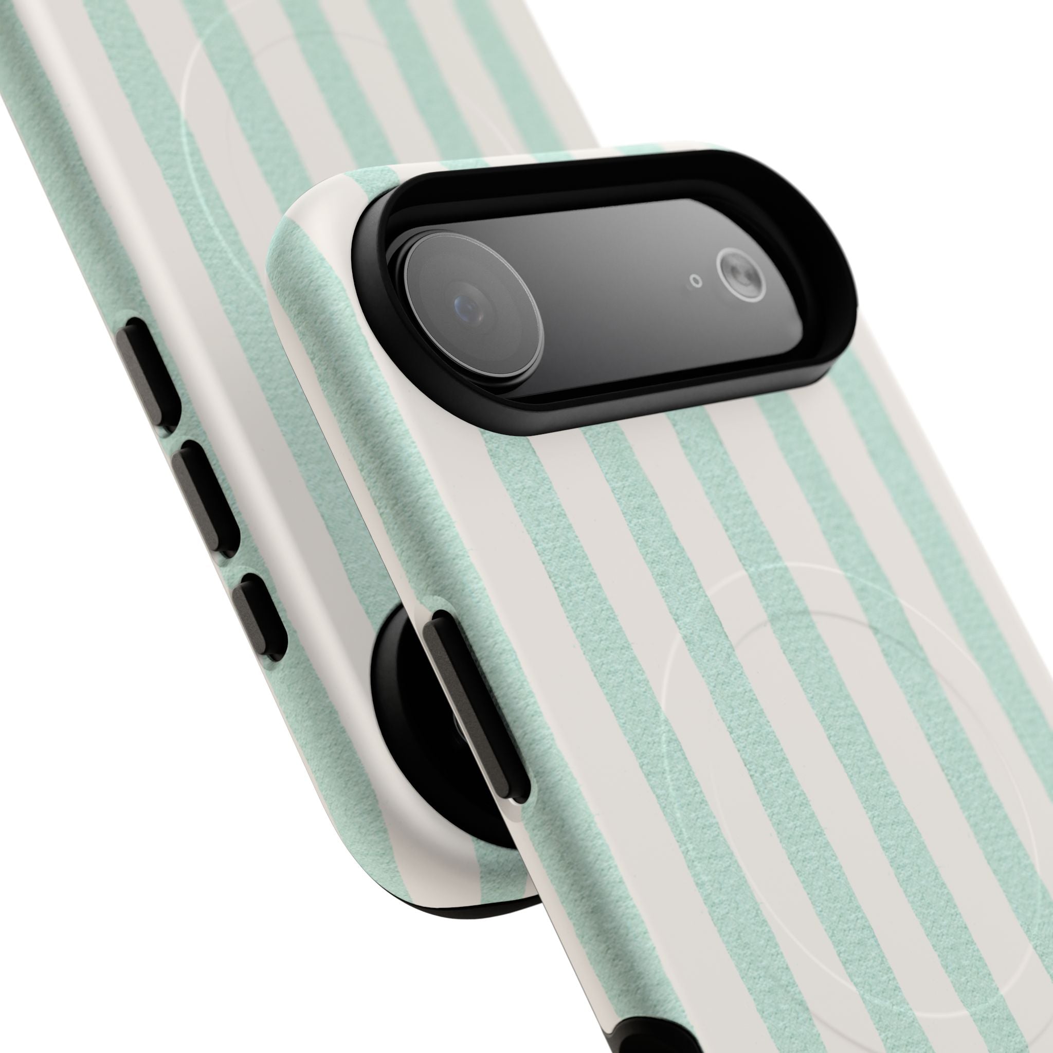 The Watercolor Mint Stripe