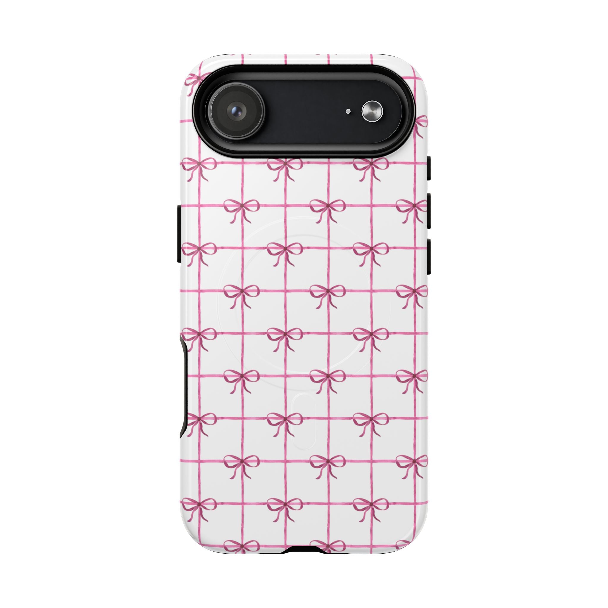 The Pink Checkered Ribbon Grid
