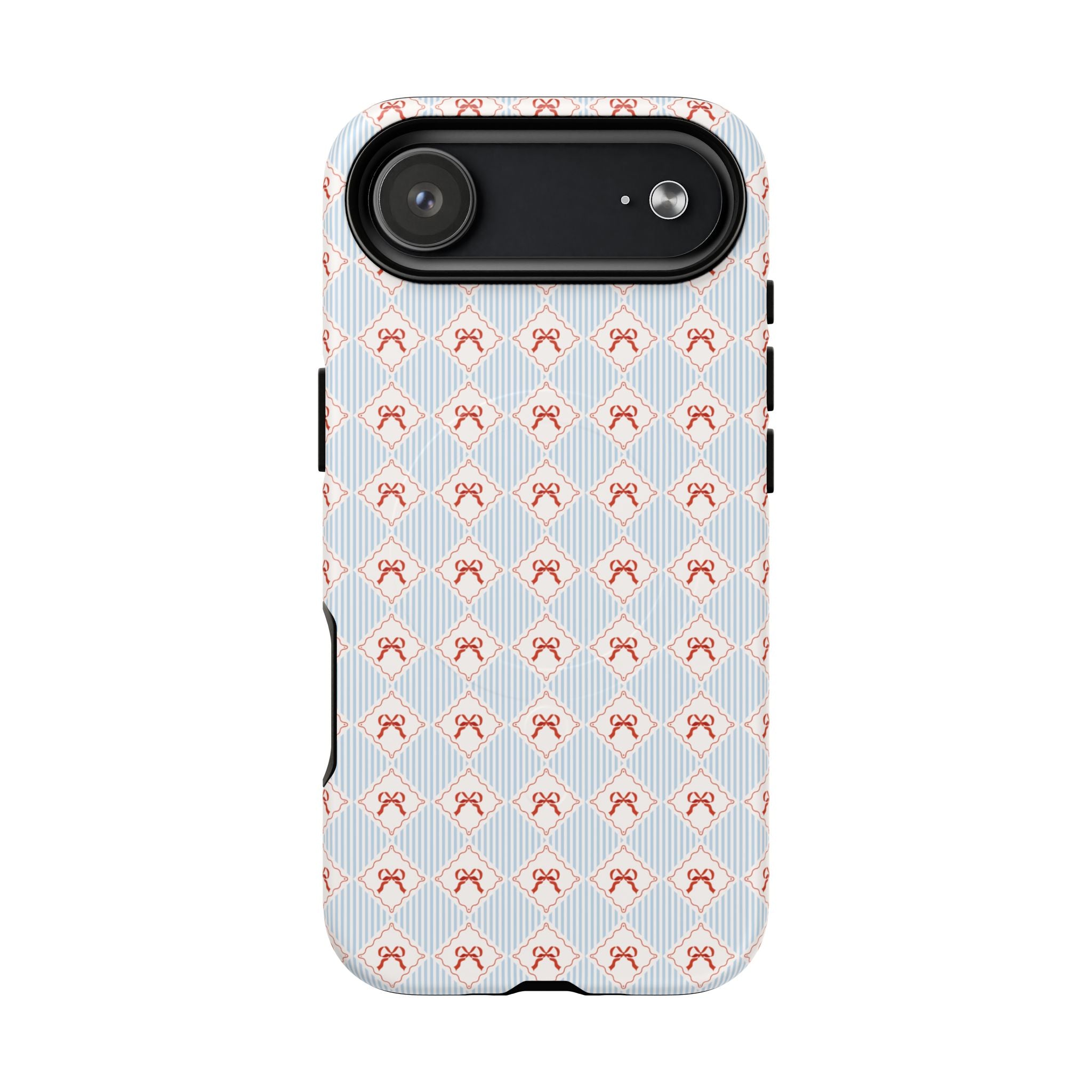 The Striped Checkered Ribbon Frame