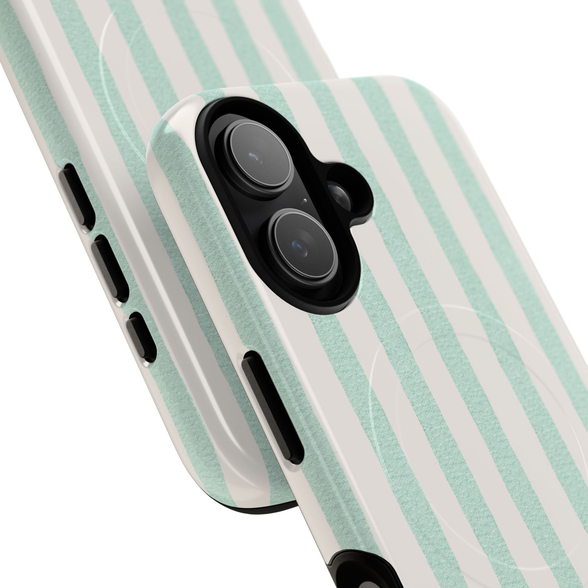 The Watercolor Mint Stripe