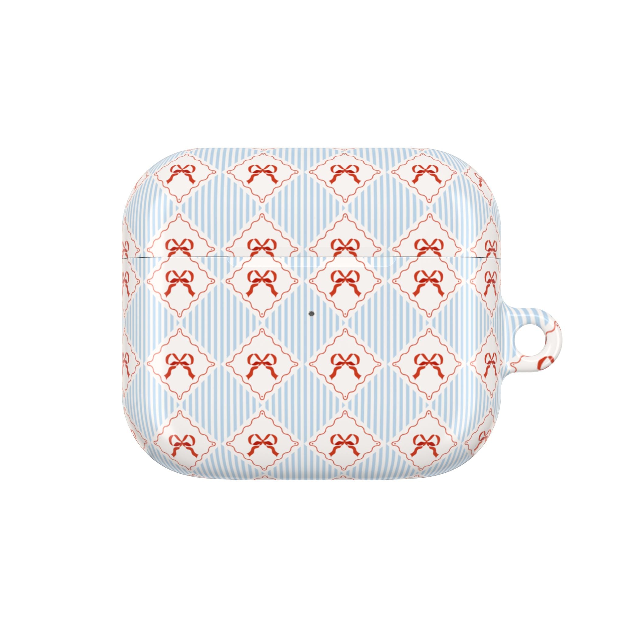 Striped Checkered Ribbon Frame