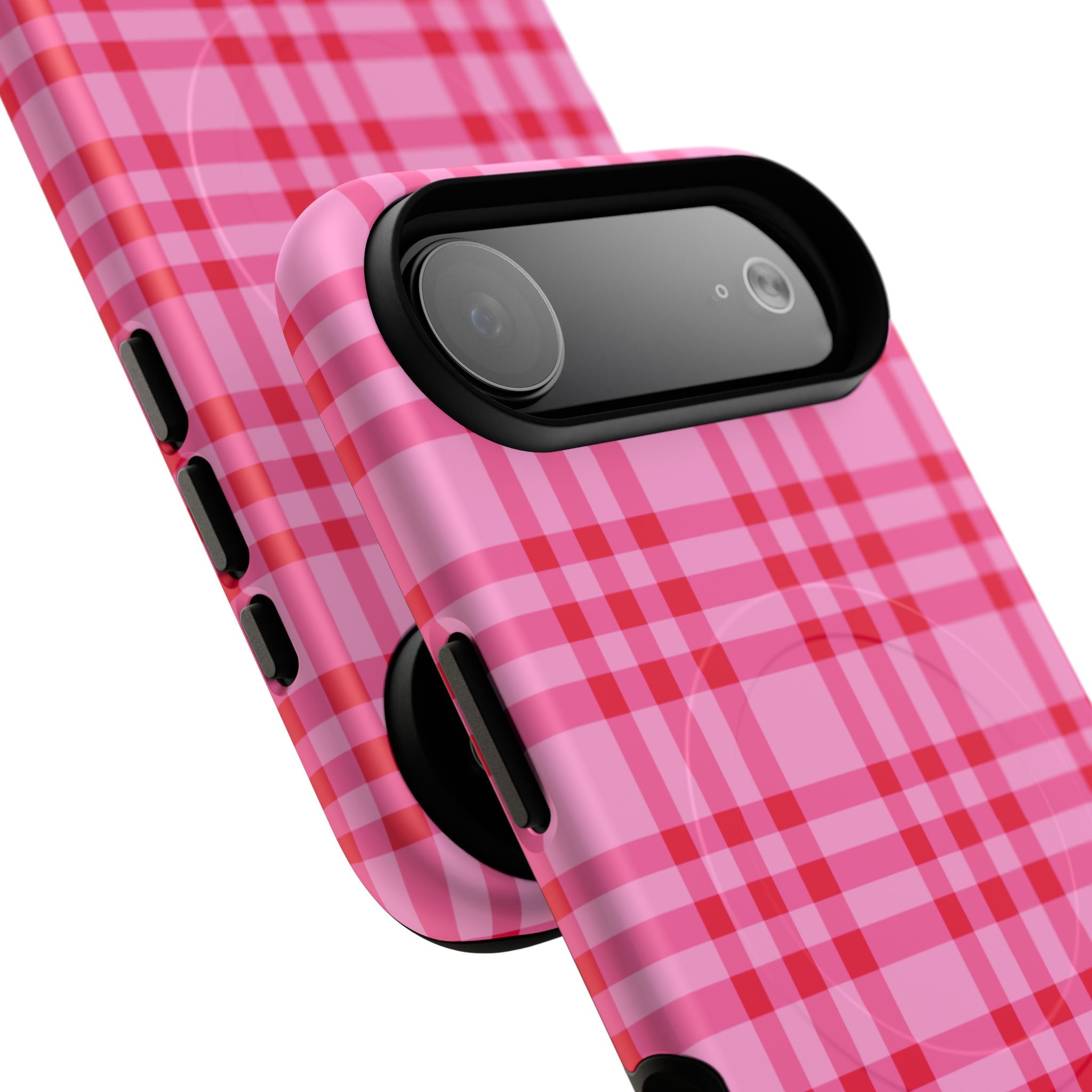 The Bold Pink Checkered Classic