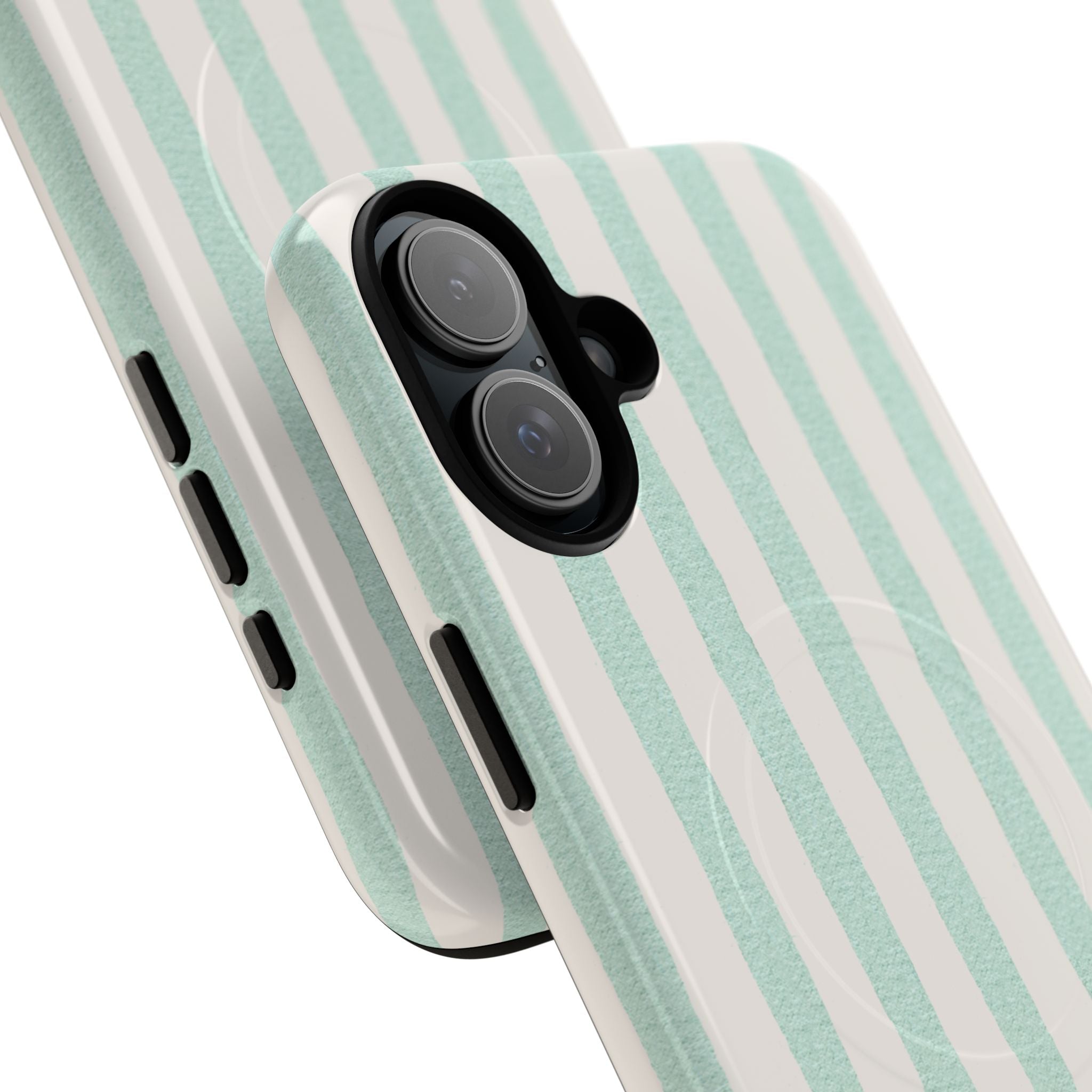 The Watercolor Mint Stripe