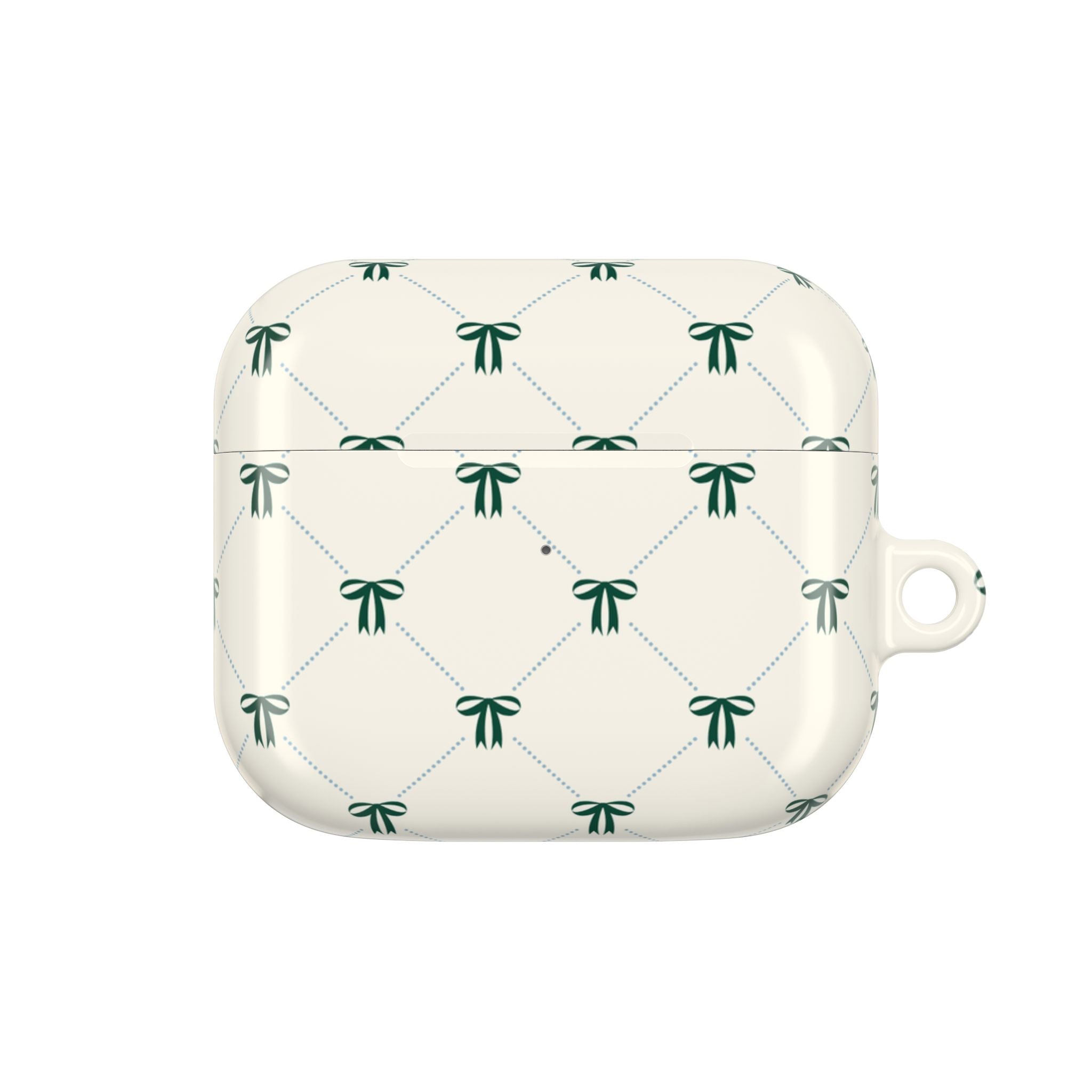 Checkered Ribbon Charm