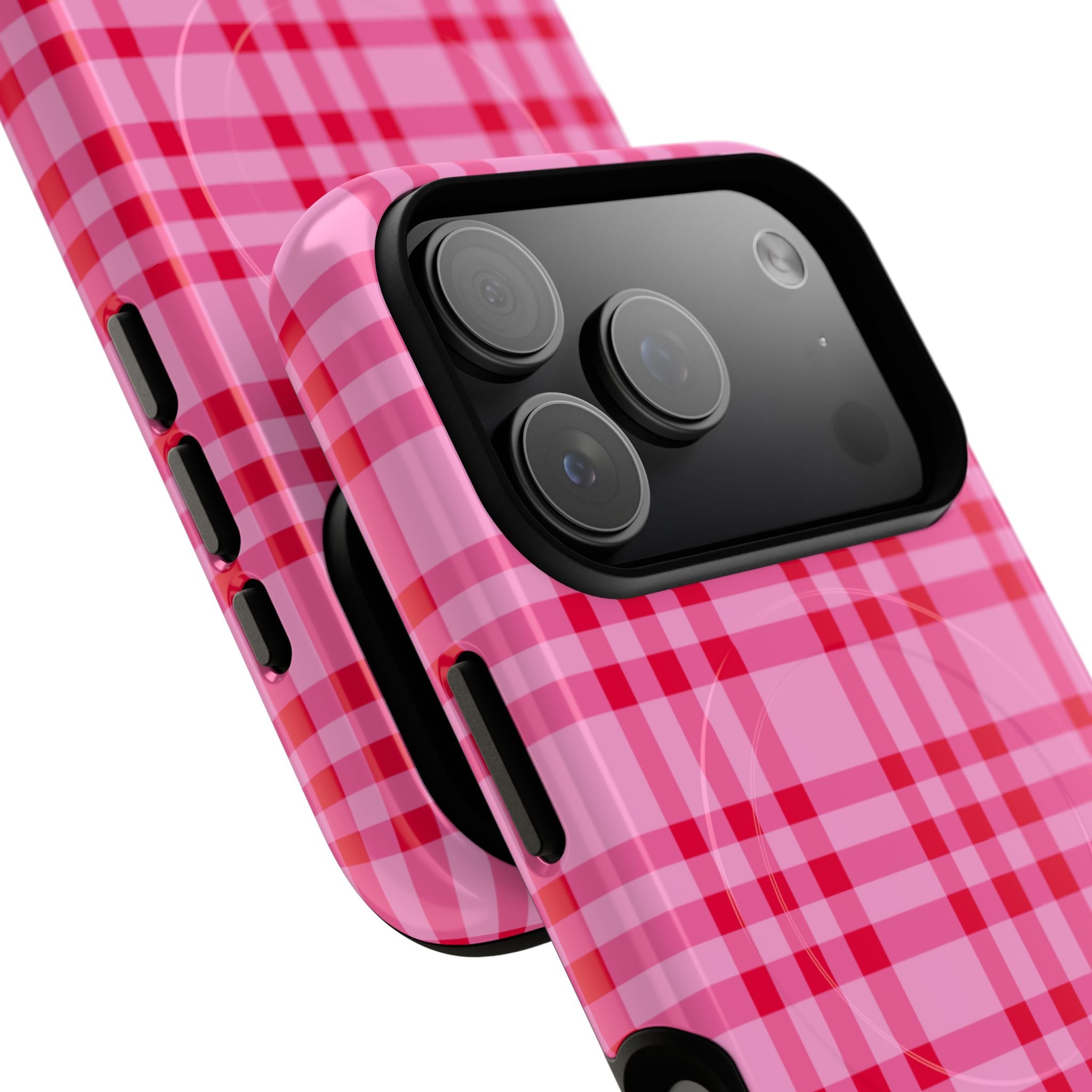 The Bold Pink Checkered Classic
