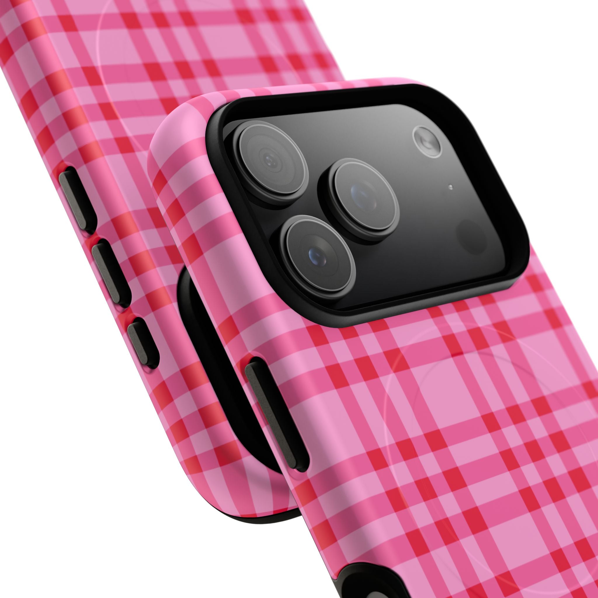 The Bold Pink Checkered Classic