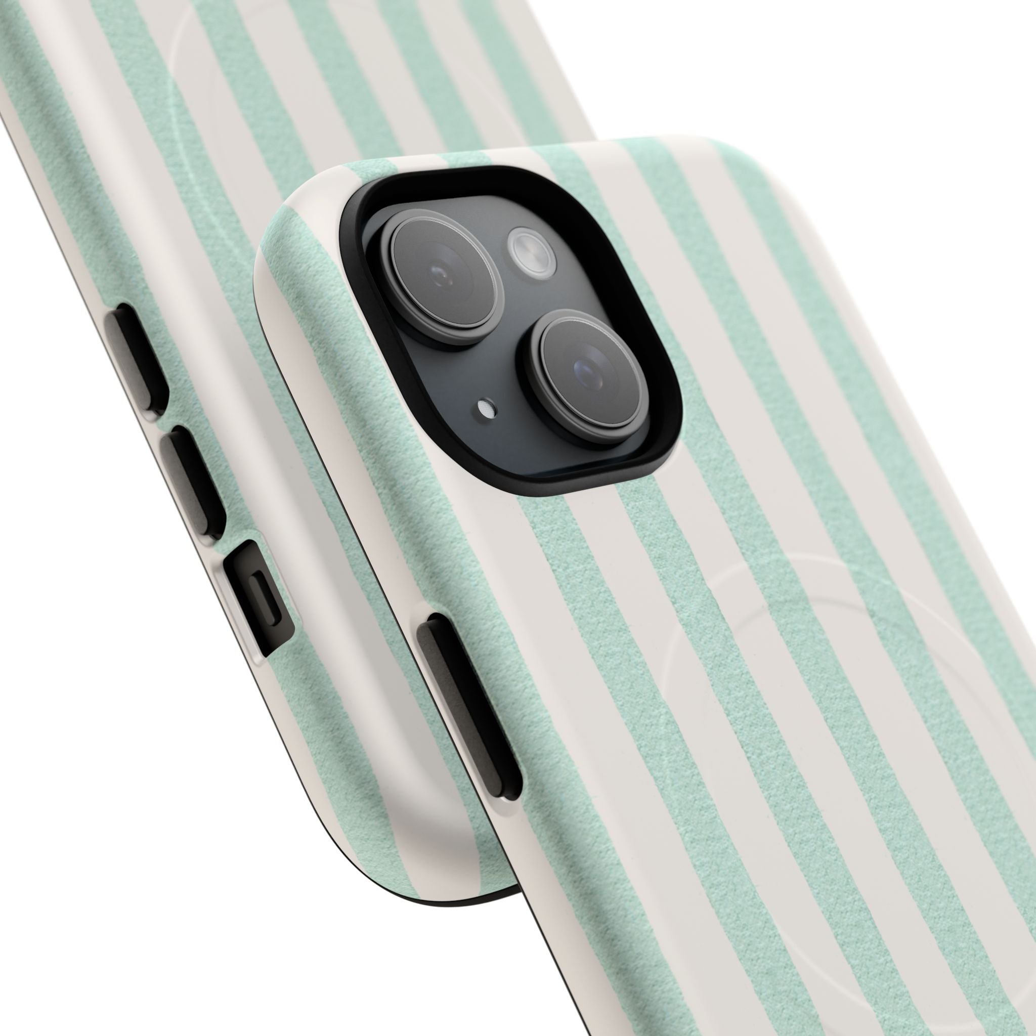 The Watercolor Mint Stripe