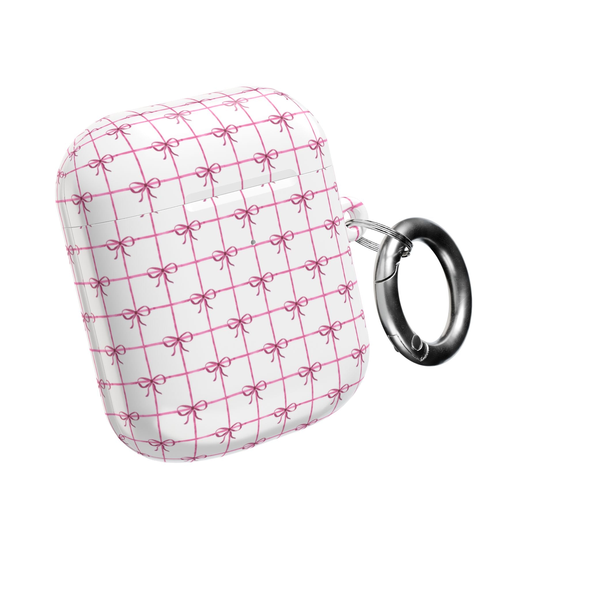 Pink Checkered Ribbon Grid