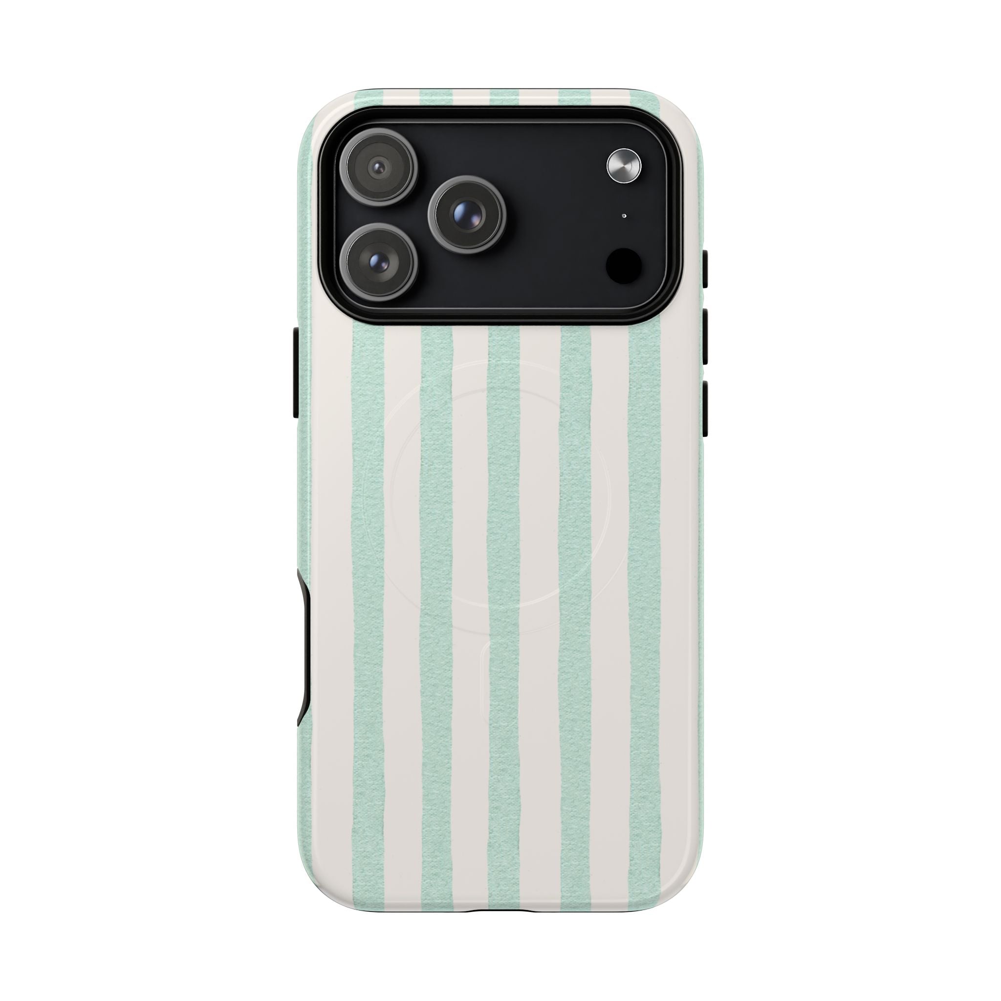 The Watercolor Mint Stripe