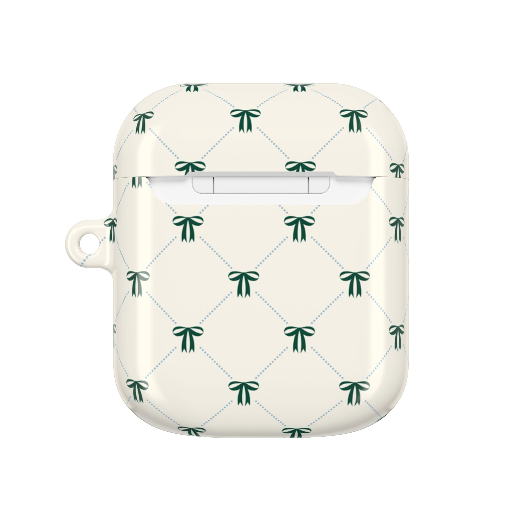 Checkered Ribbon Charm