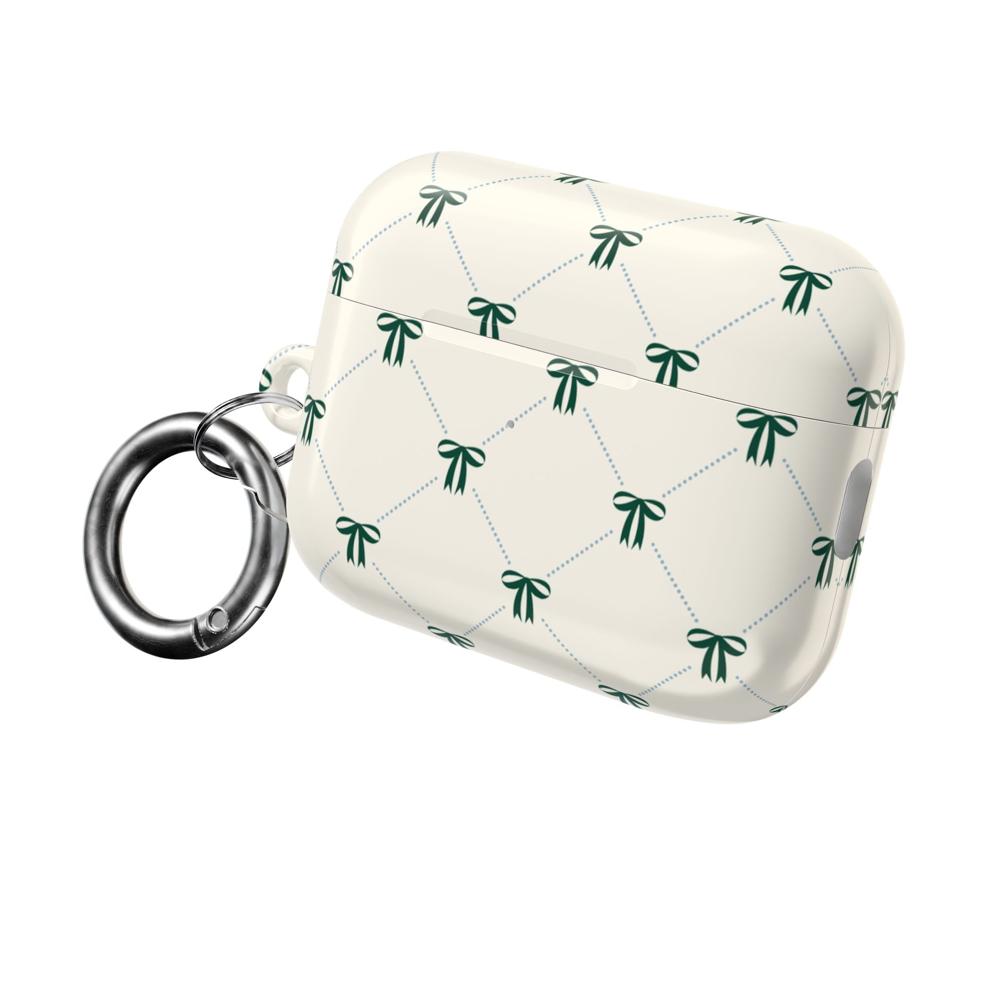 Checkered Ribbon Charm