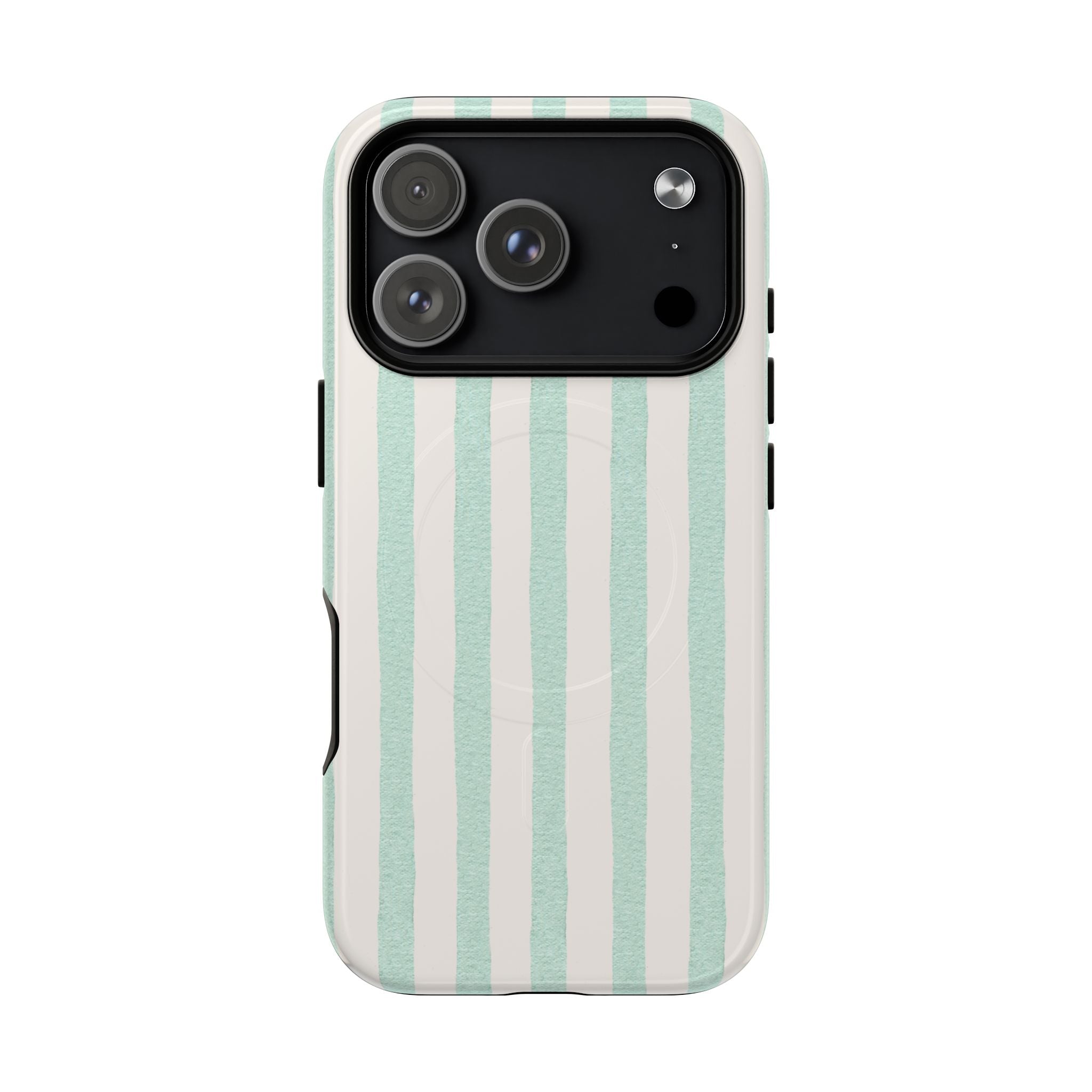 The Watercolor Mint Stripe