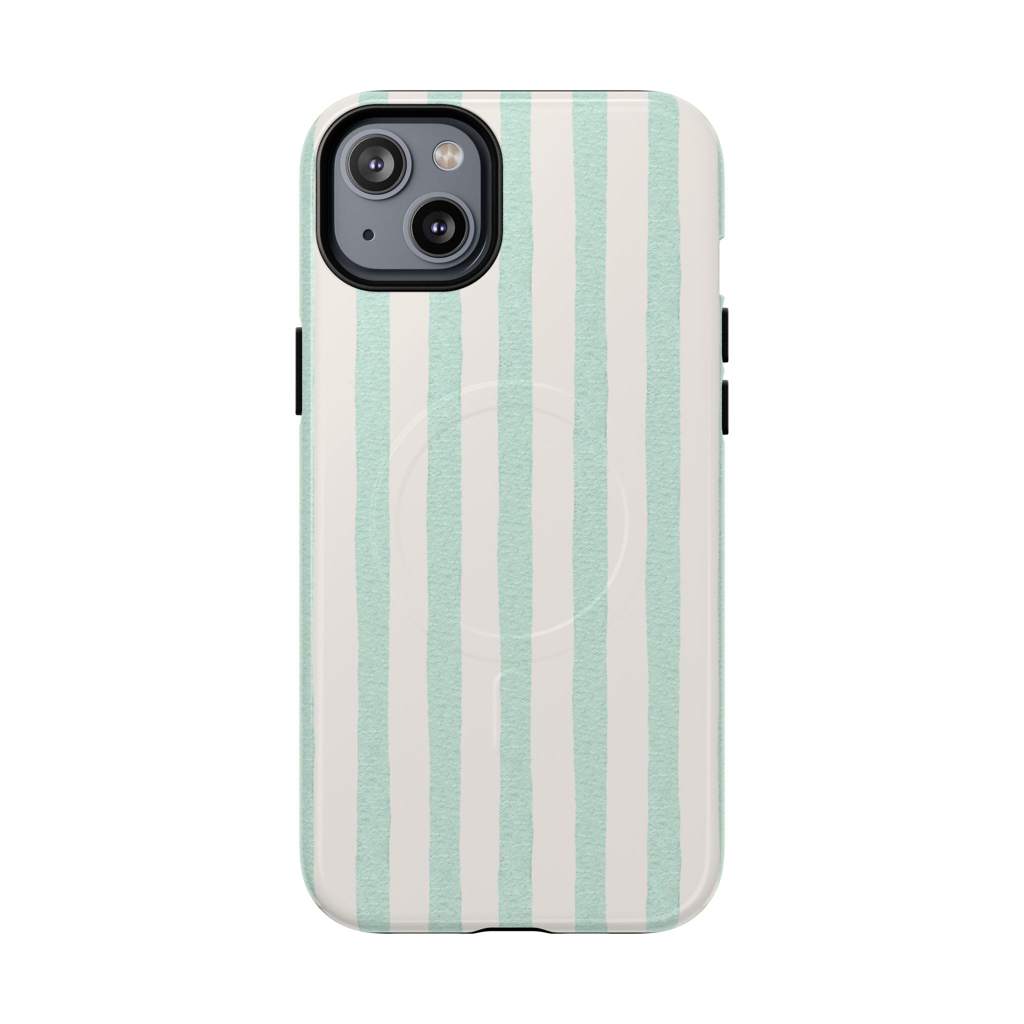 The Watercolor Mint Stripe