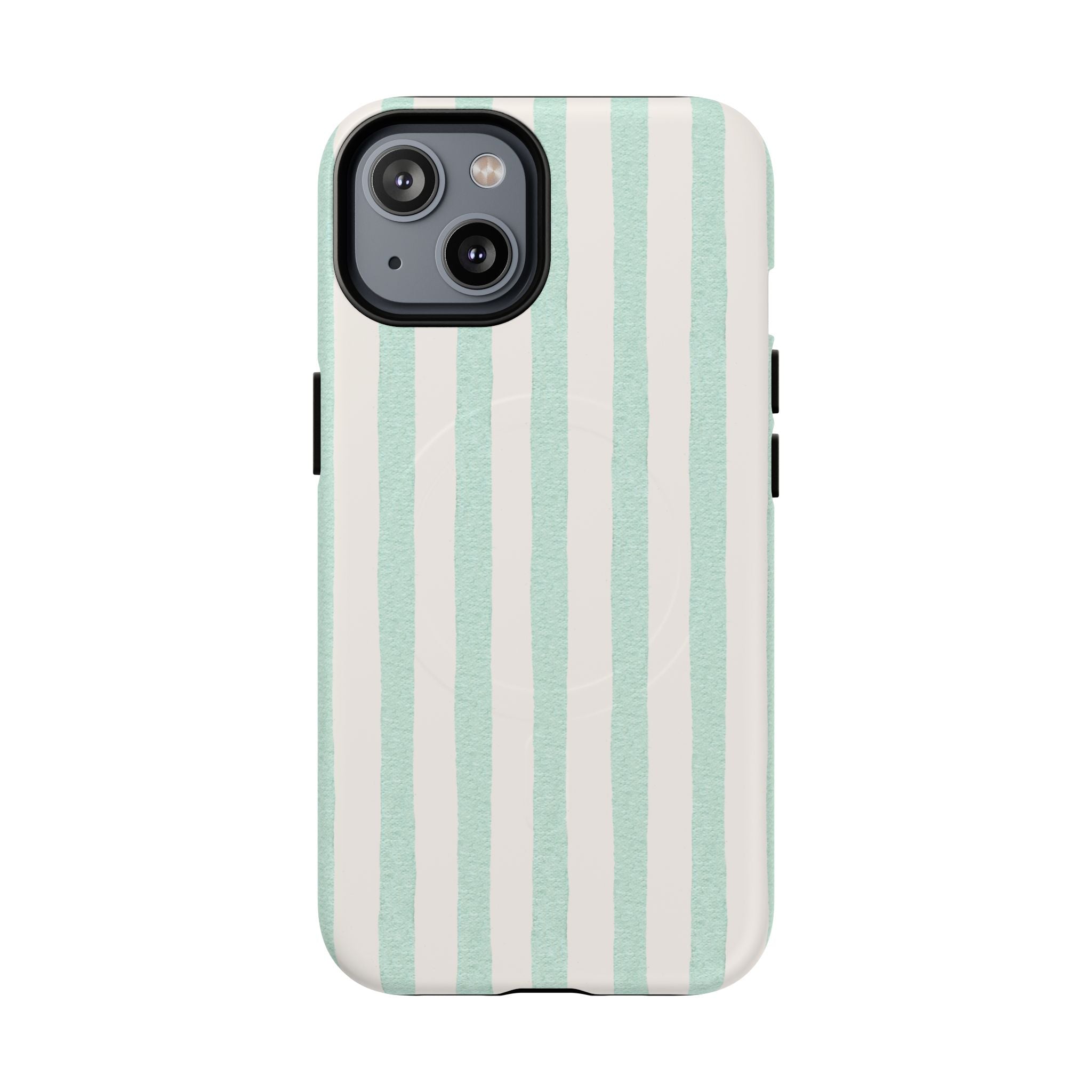 The Watercolor Mint Stripe