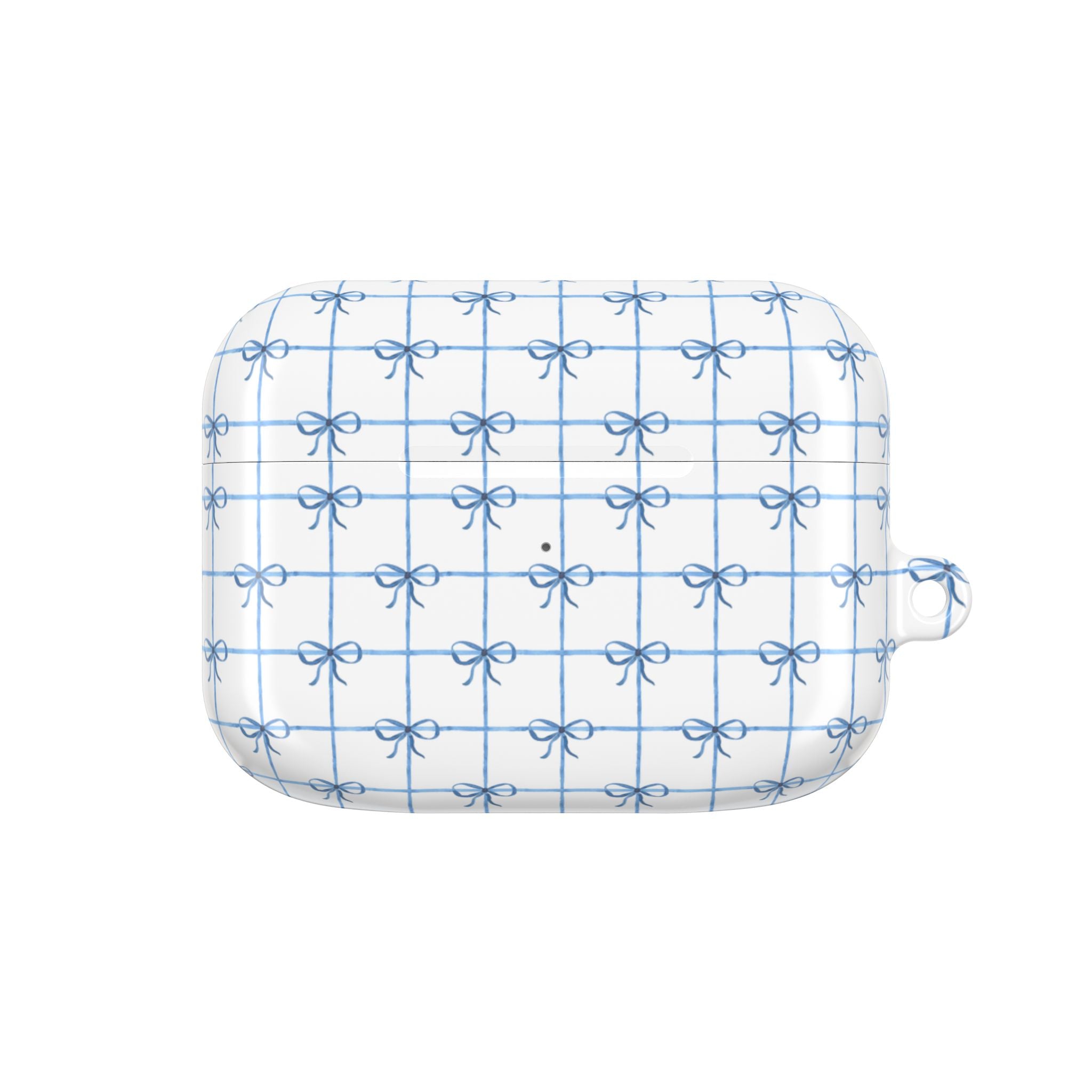 Blue Checkered Ribbon Grid