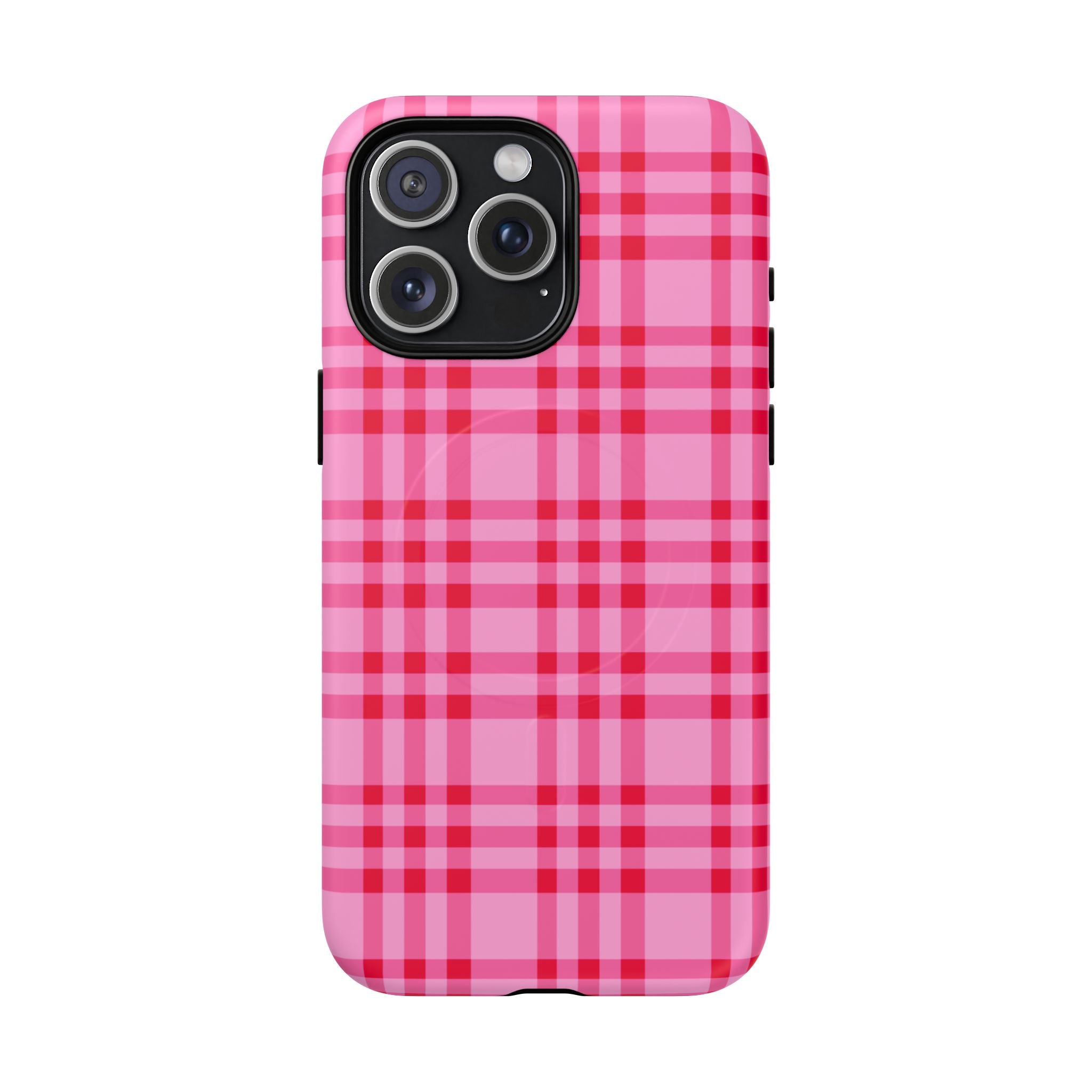 The Bold Pink Checkered Classic