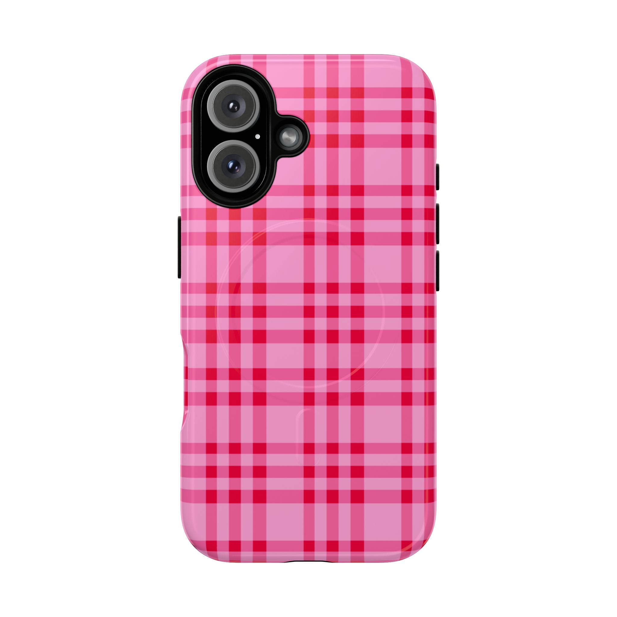 The Bold Pink Checkered Classic