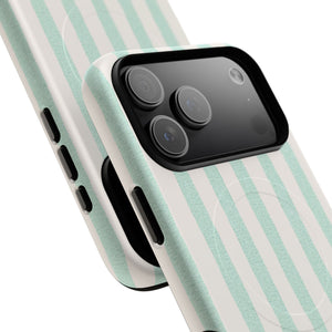 The Watercolor Mint Stripe