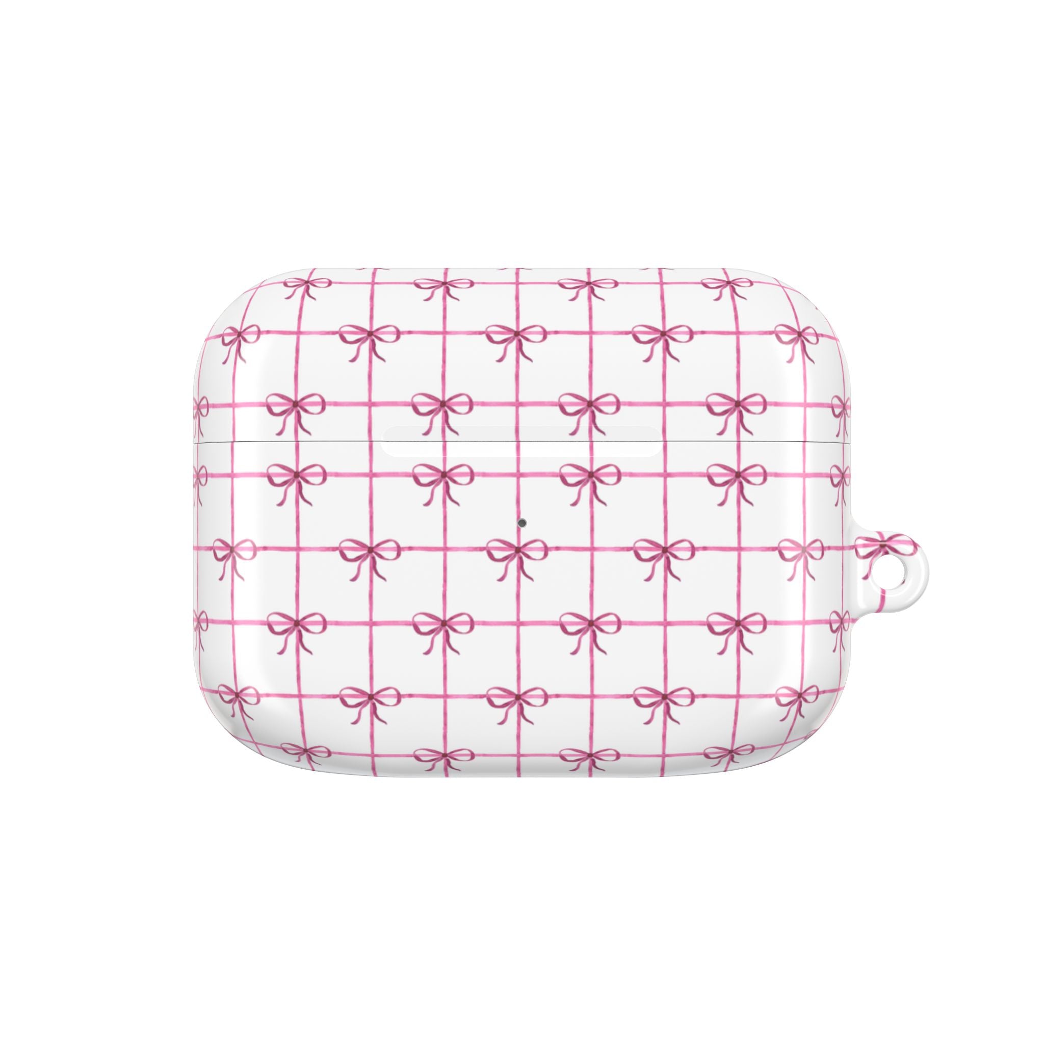 Pink Checkered Ribbon Grid