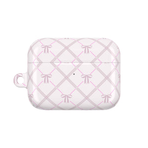 Pastel Checkered Ribbon Lattice