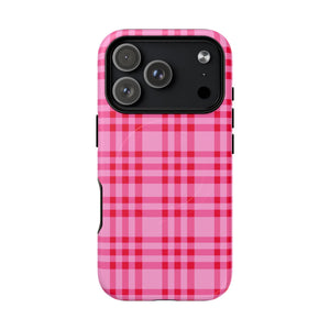 The Bold Pink Checkered Classic