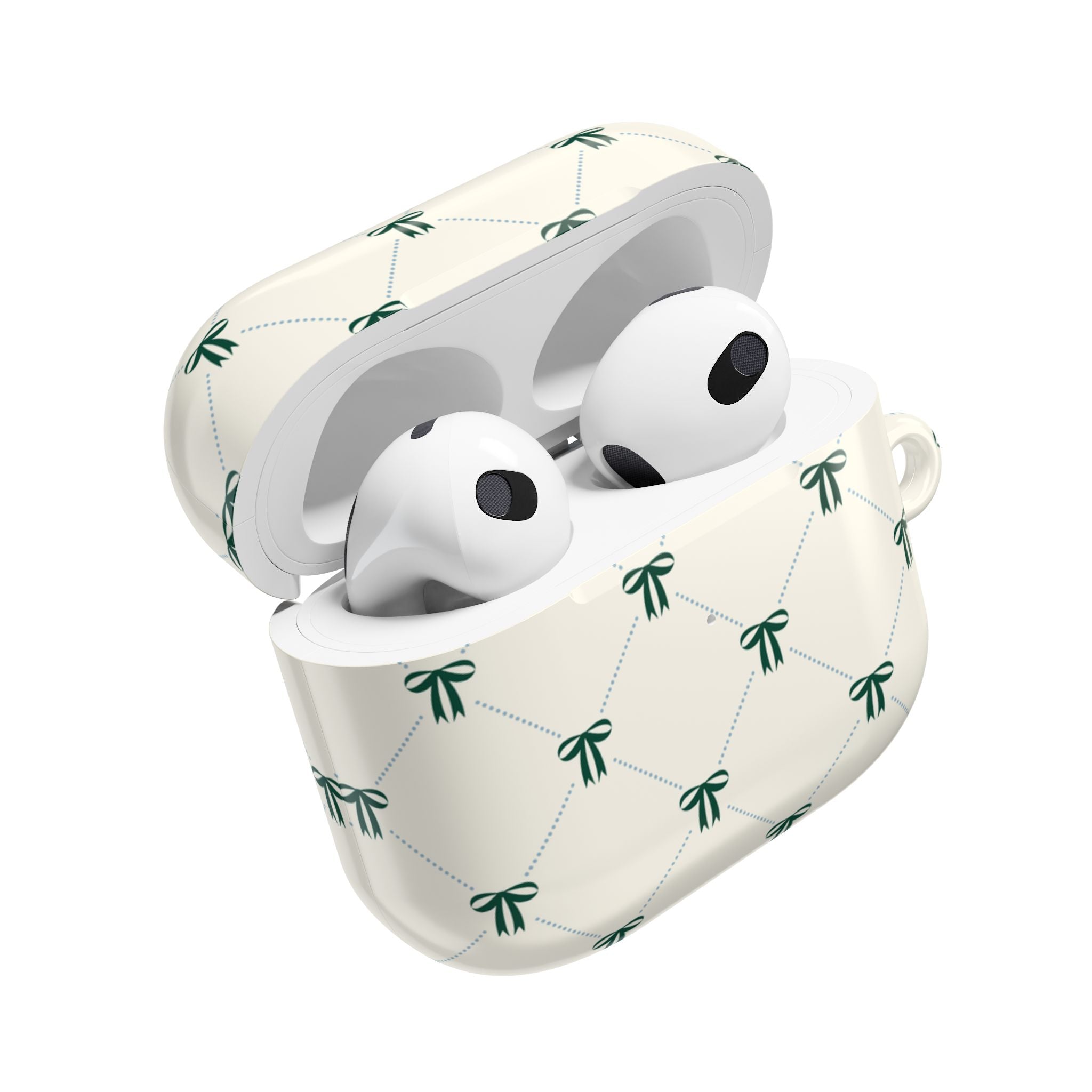 Checkered Ribbon Charm