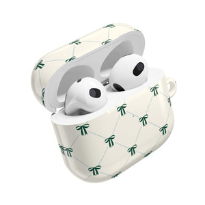 Checkered Ribbon Charm