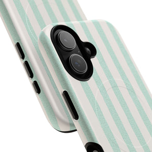 The Watercolor Mint Stripe