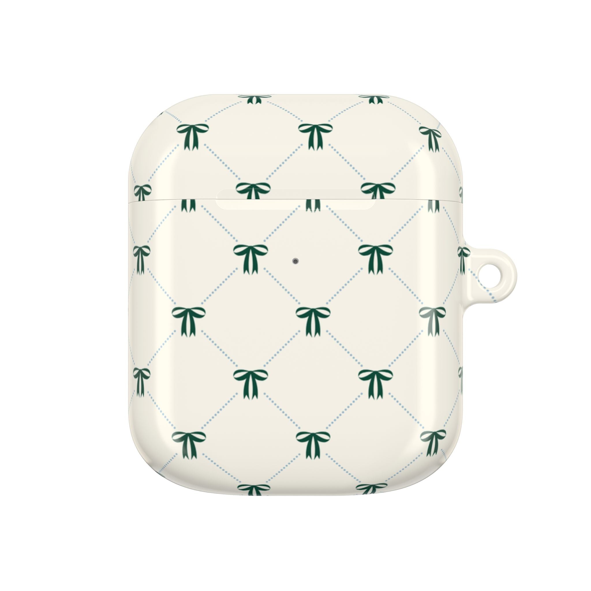 Checkered Ribbon Charm