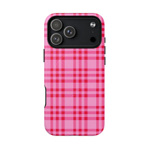 The Bold Pink Checkered Classic